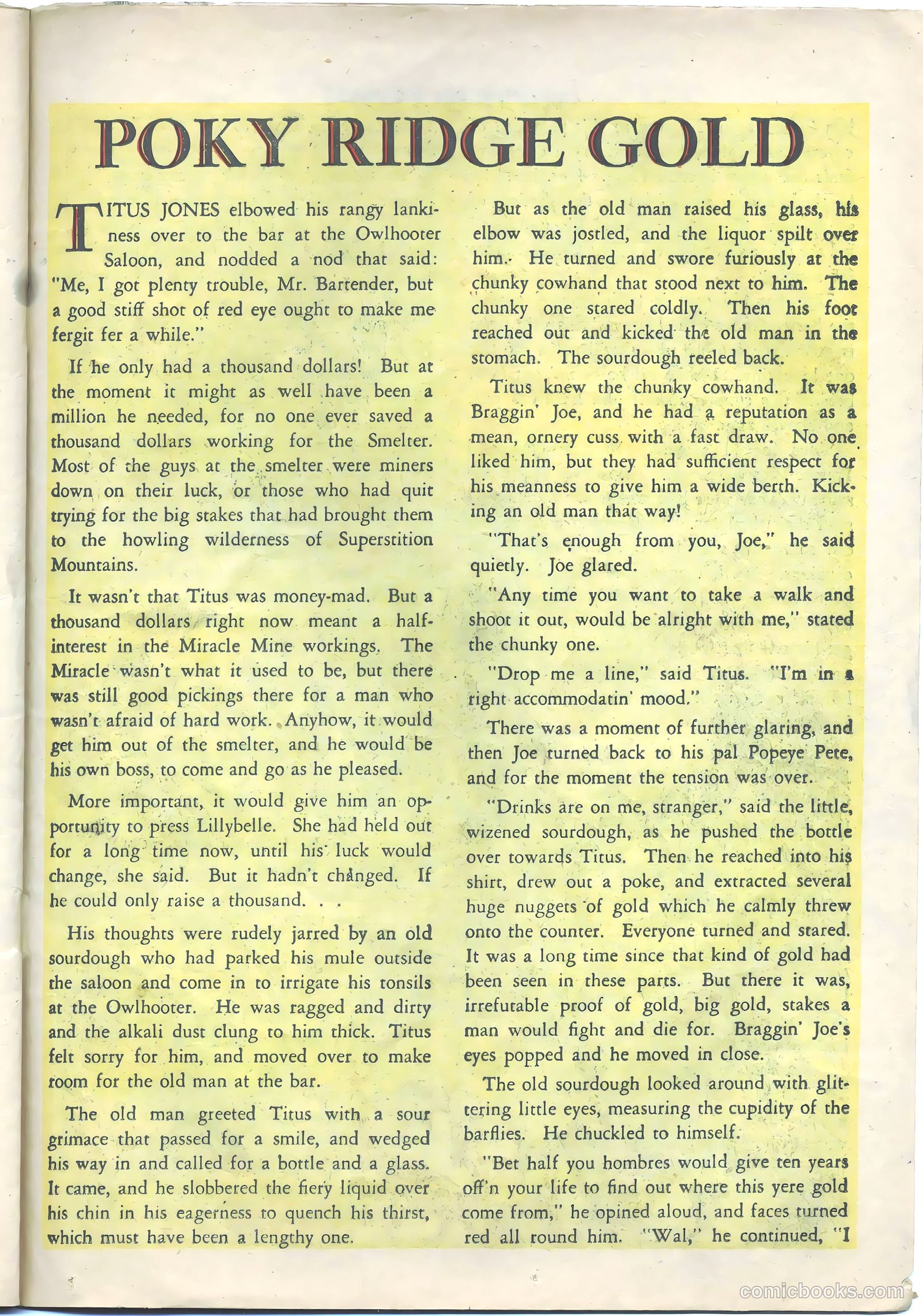 Hoot Gibson #6 (1950) — page 23 of 36