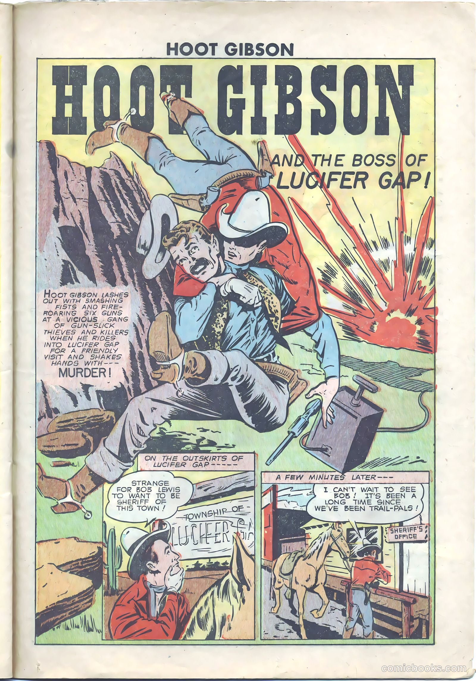 Hoot Gibson #6 (1950) — page 25 of 36