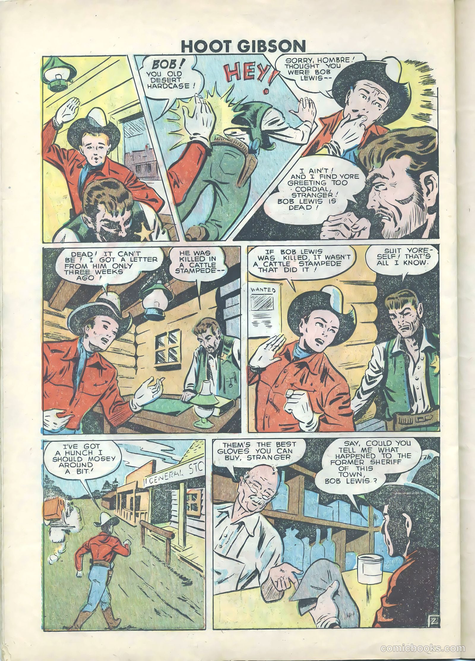 Hoot Gibson #6 (1950) — page 26 of 36