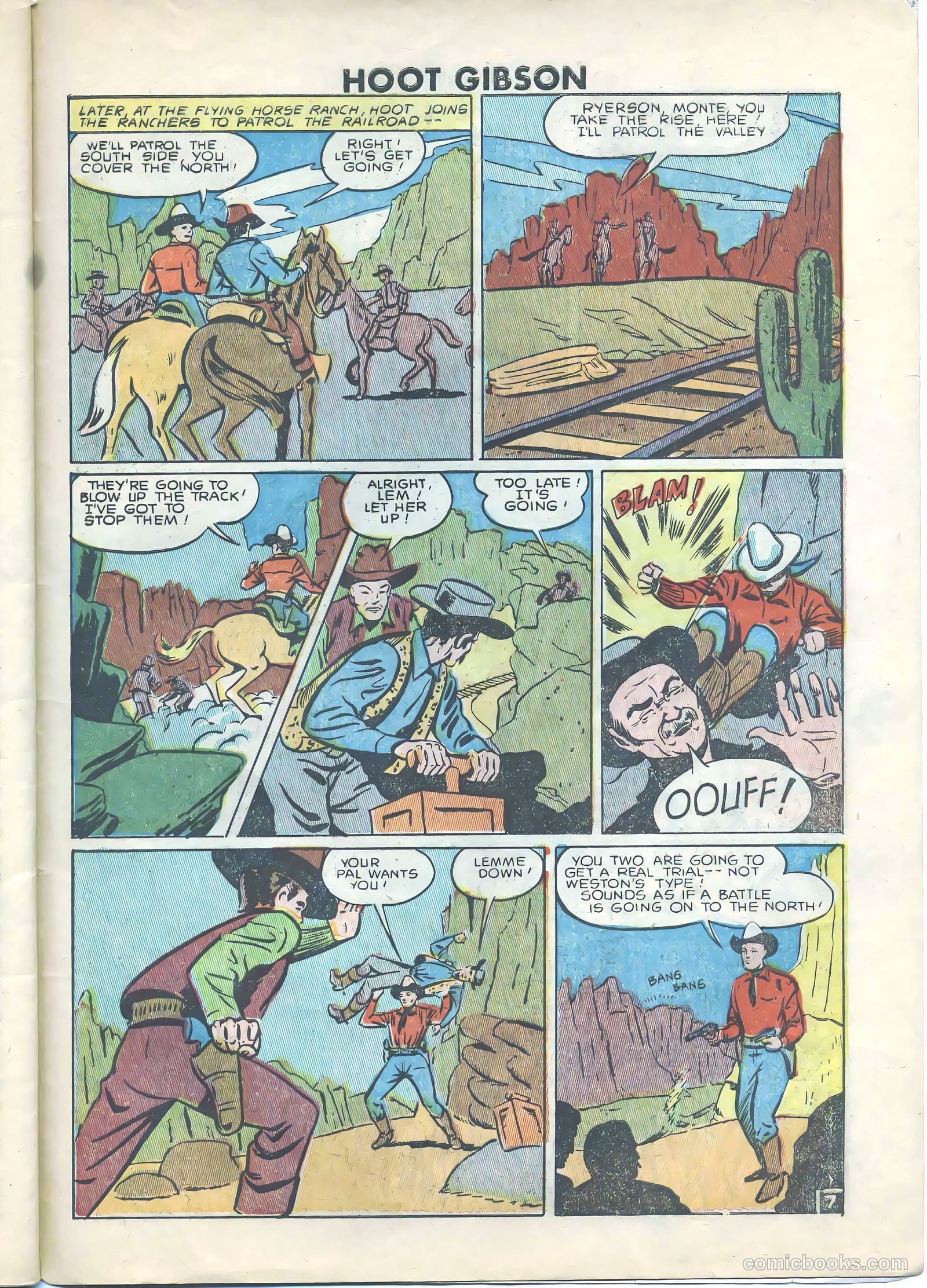 Hoot Gibson #6 (1950) — page 31 of 36