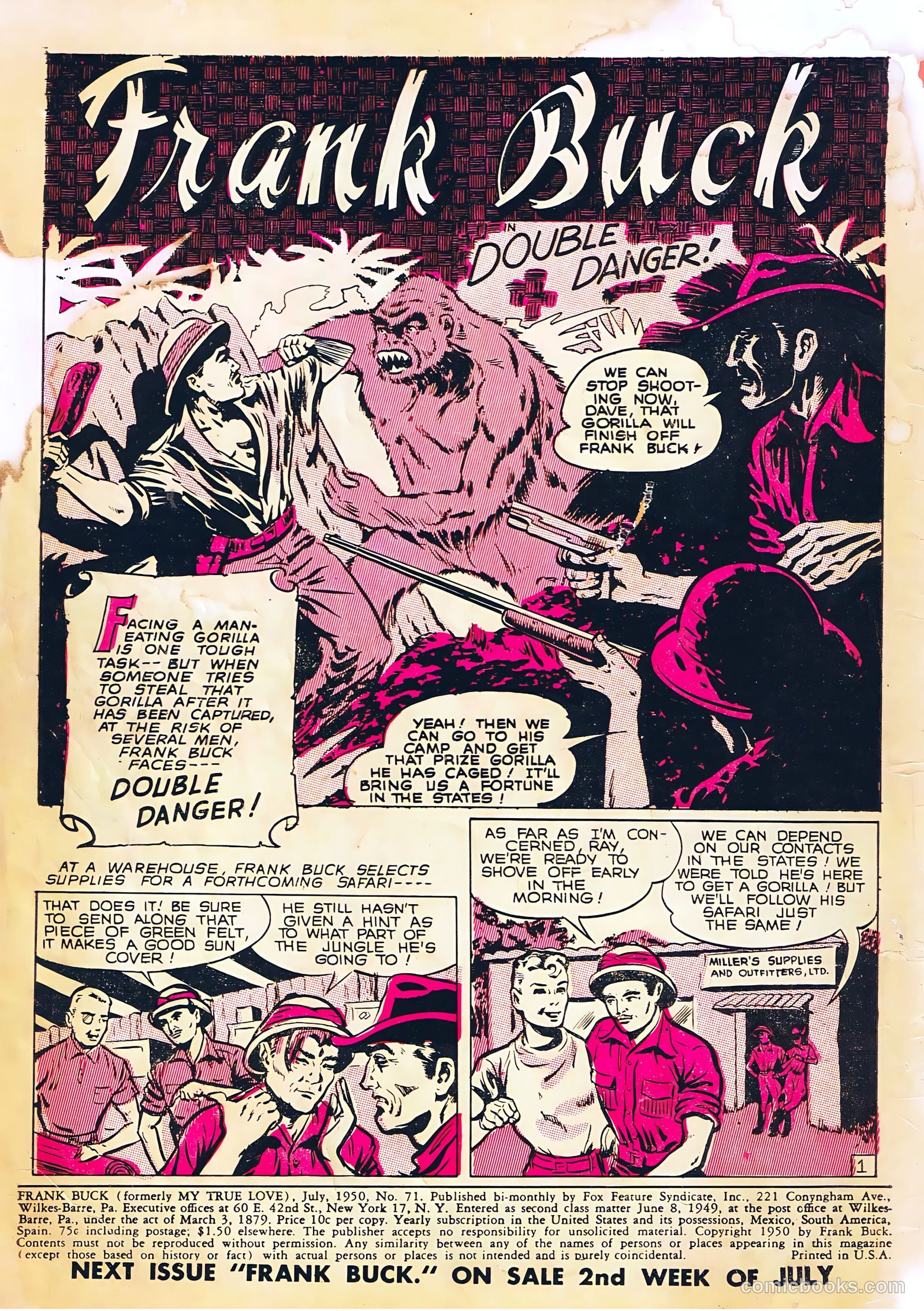 Frank Buck #2 (1950) — page 2 of 36
