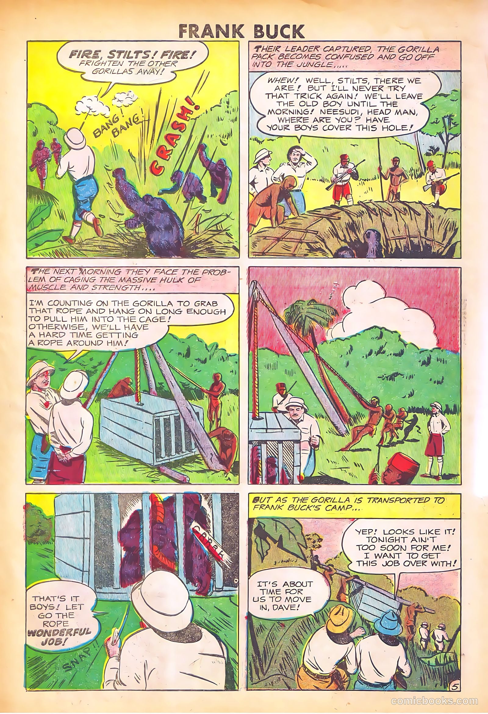 Frank Buck #2 (1950) — page 6 of 36