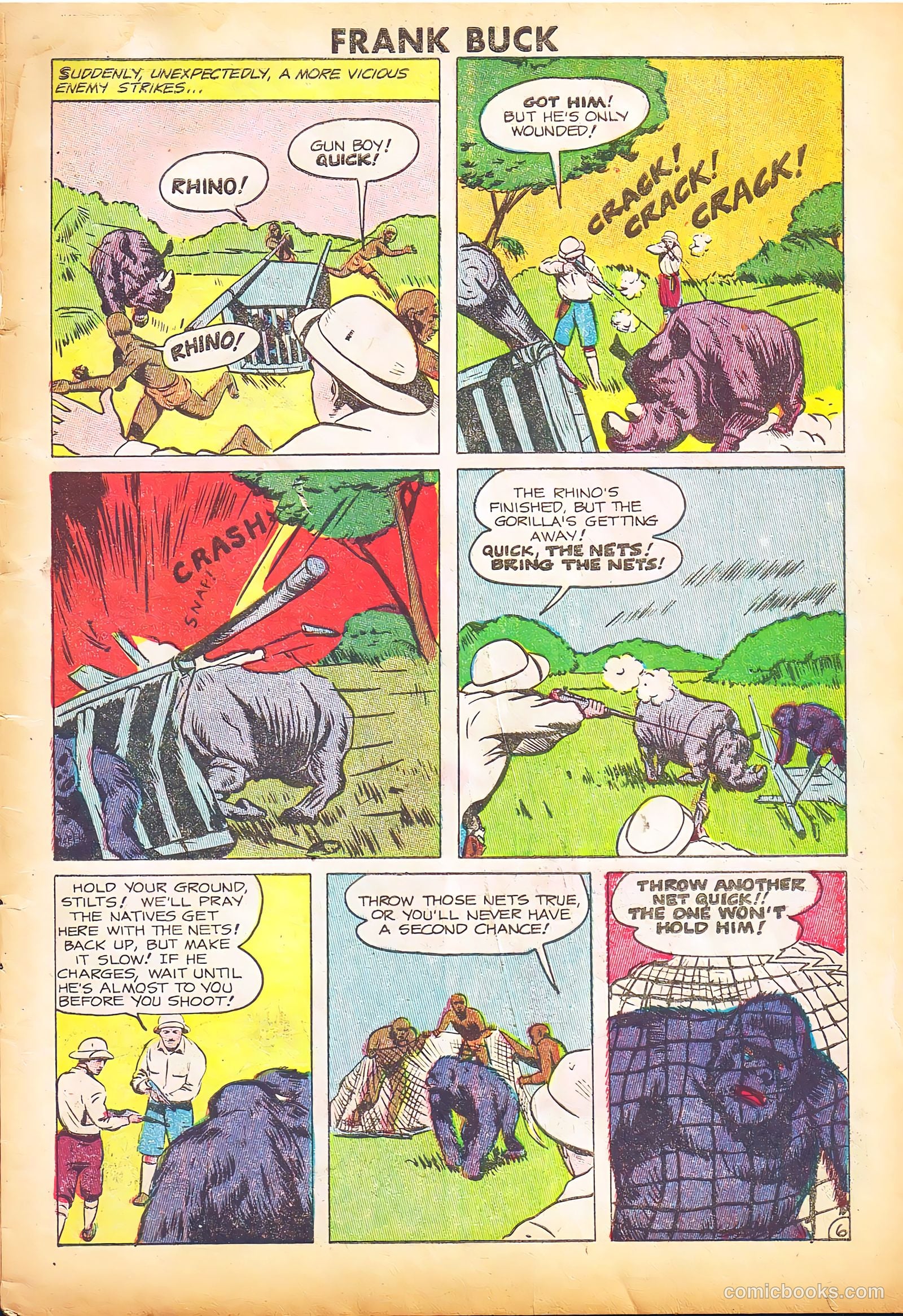 Frank Buck #2 (1950) — page 7 of 36