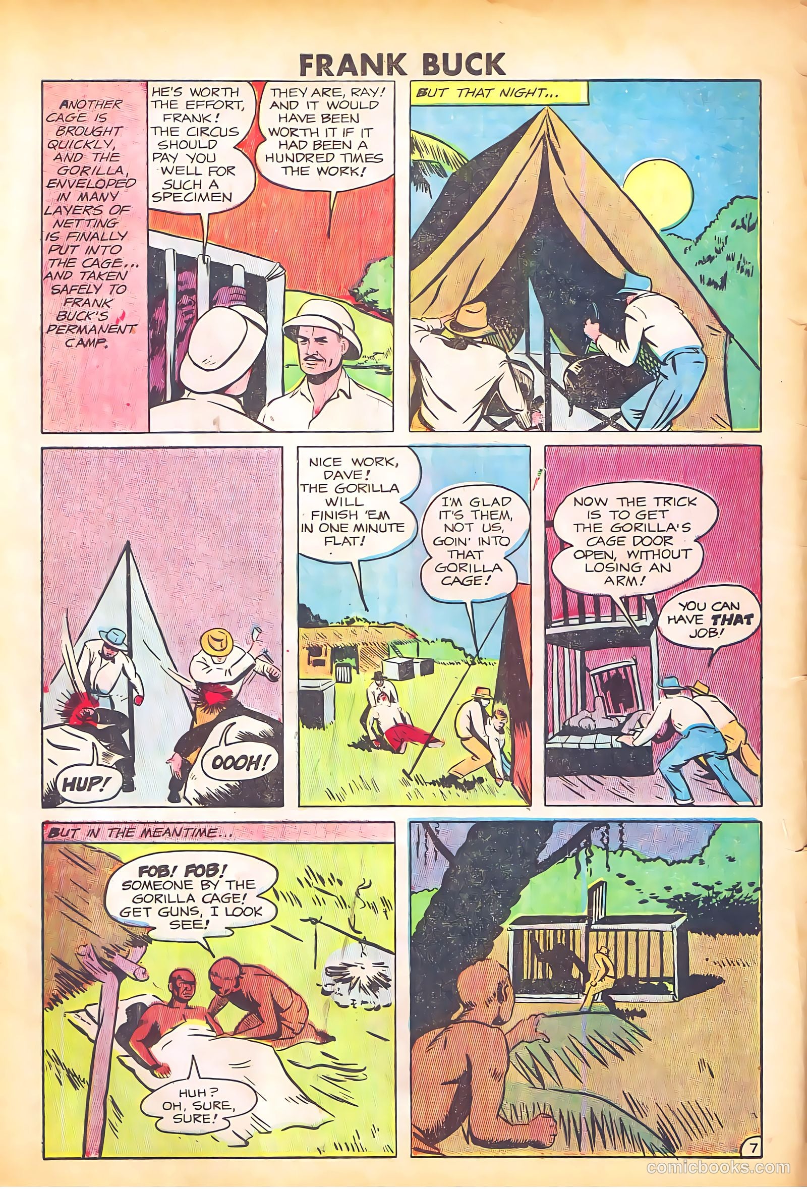 Frank Buck #2 (1950) — page 8 of 36