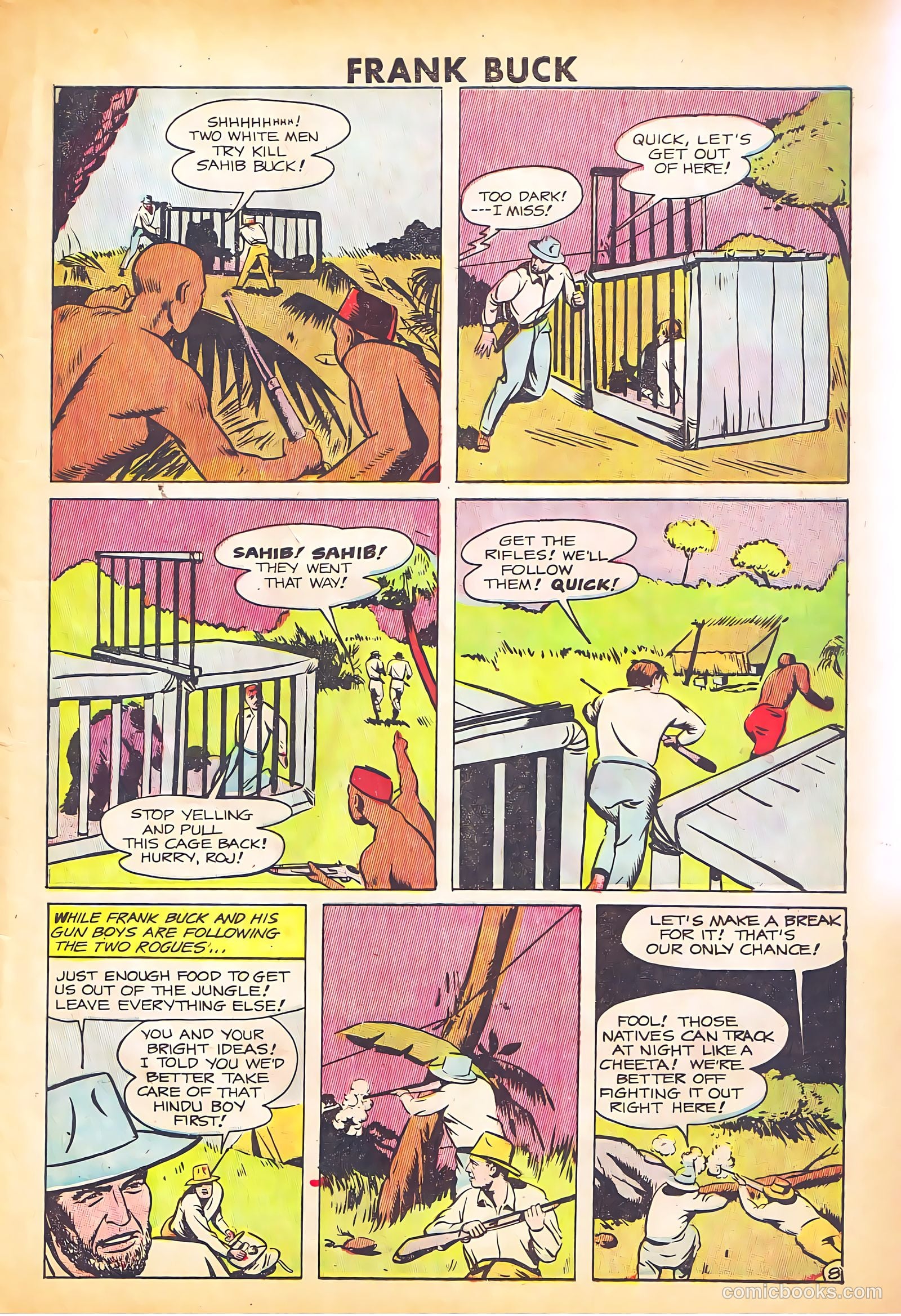 Frank Buck #2 (1950) — page 9 of 36