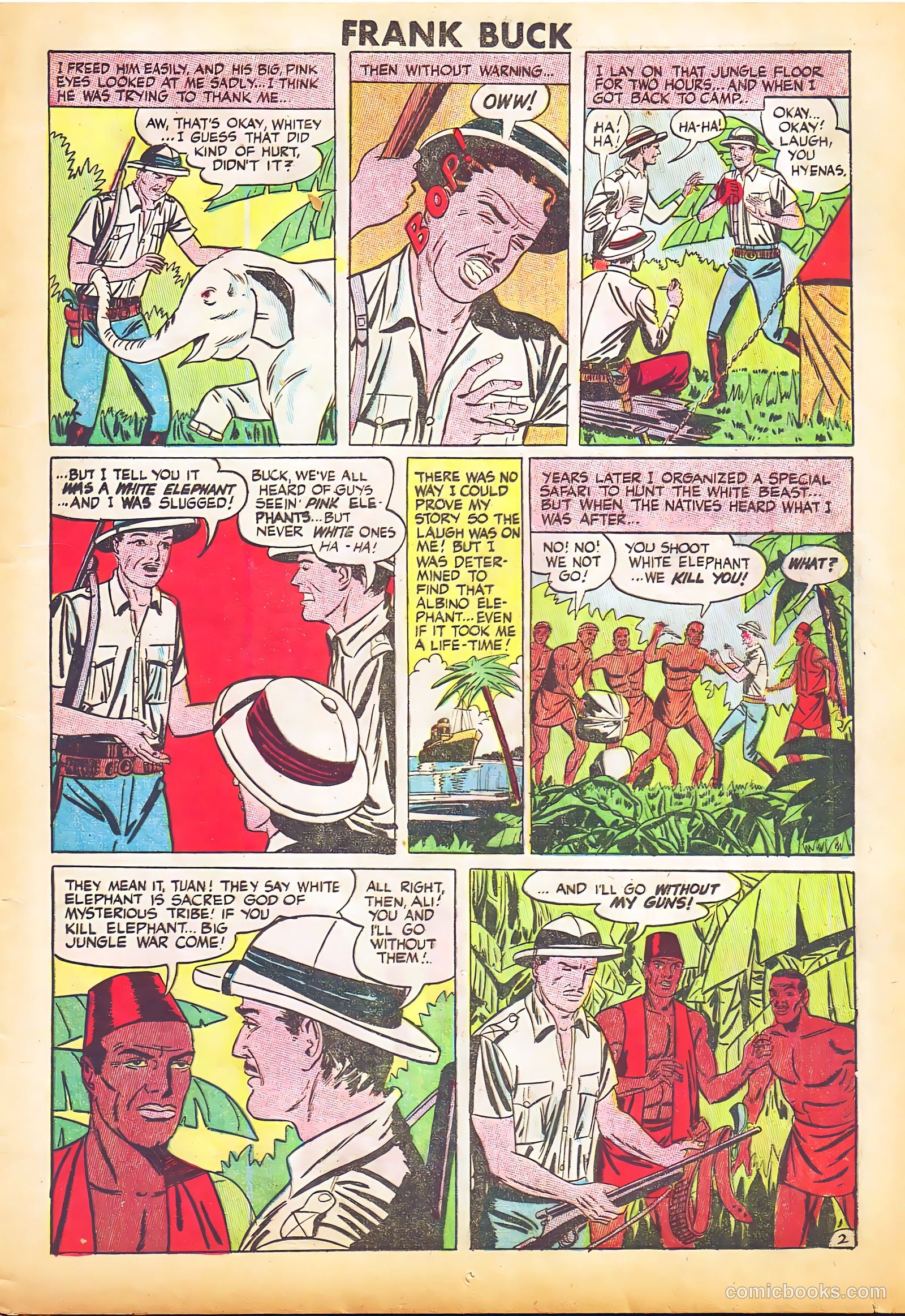 Frank Buck #2 (1950) — page 13 of 36