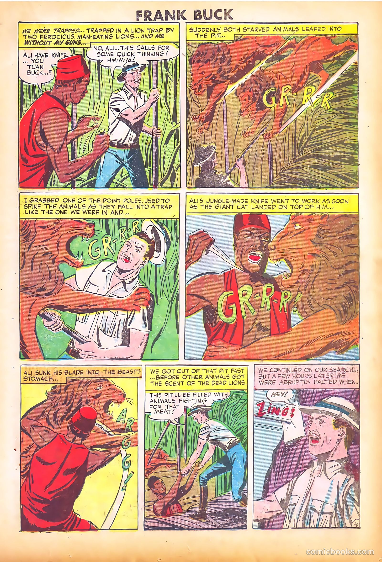 Frank Buck #2 (1950) — page 15 of 36