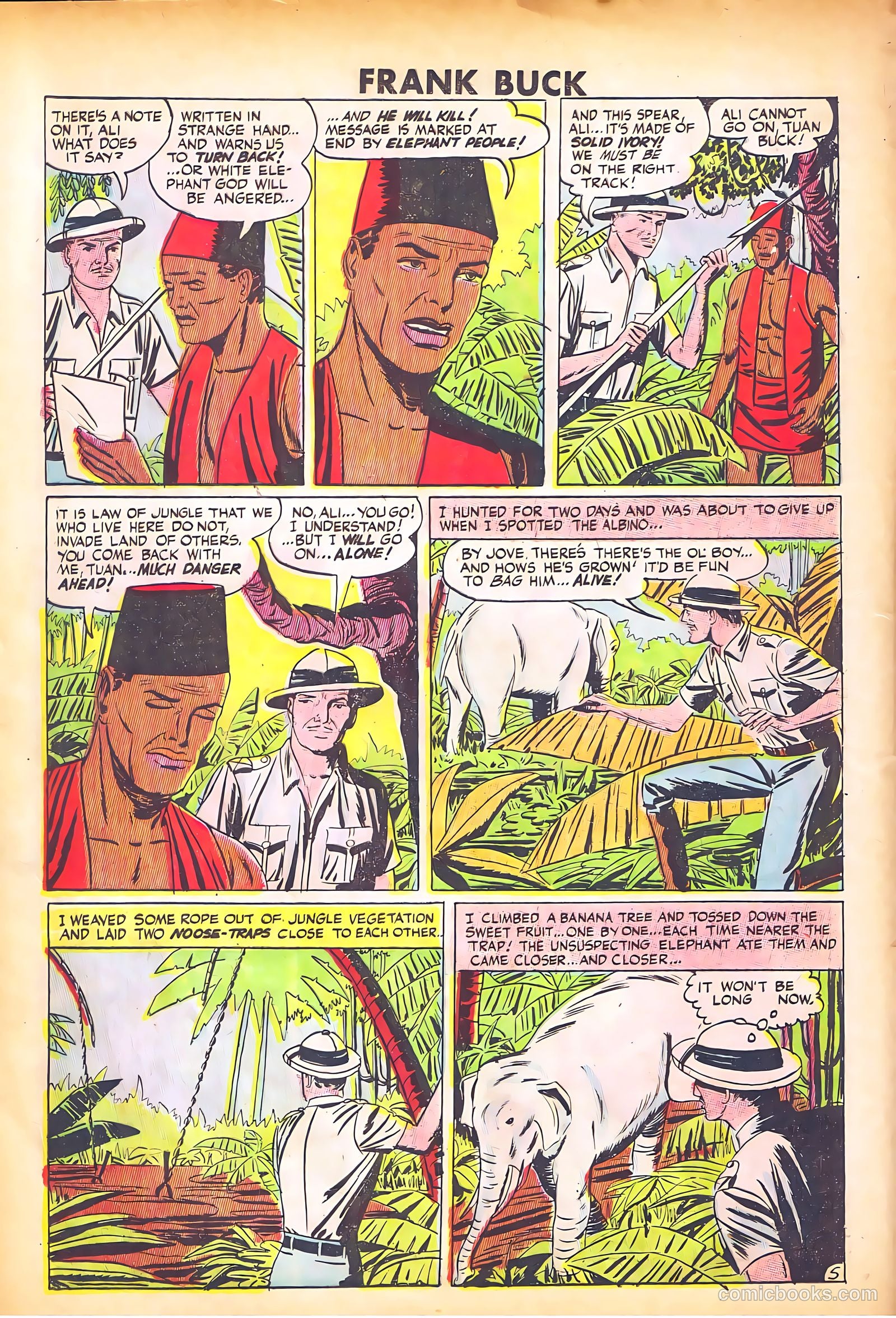 Frank Buck #2 (1950) — page 16 of 36