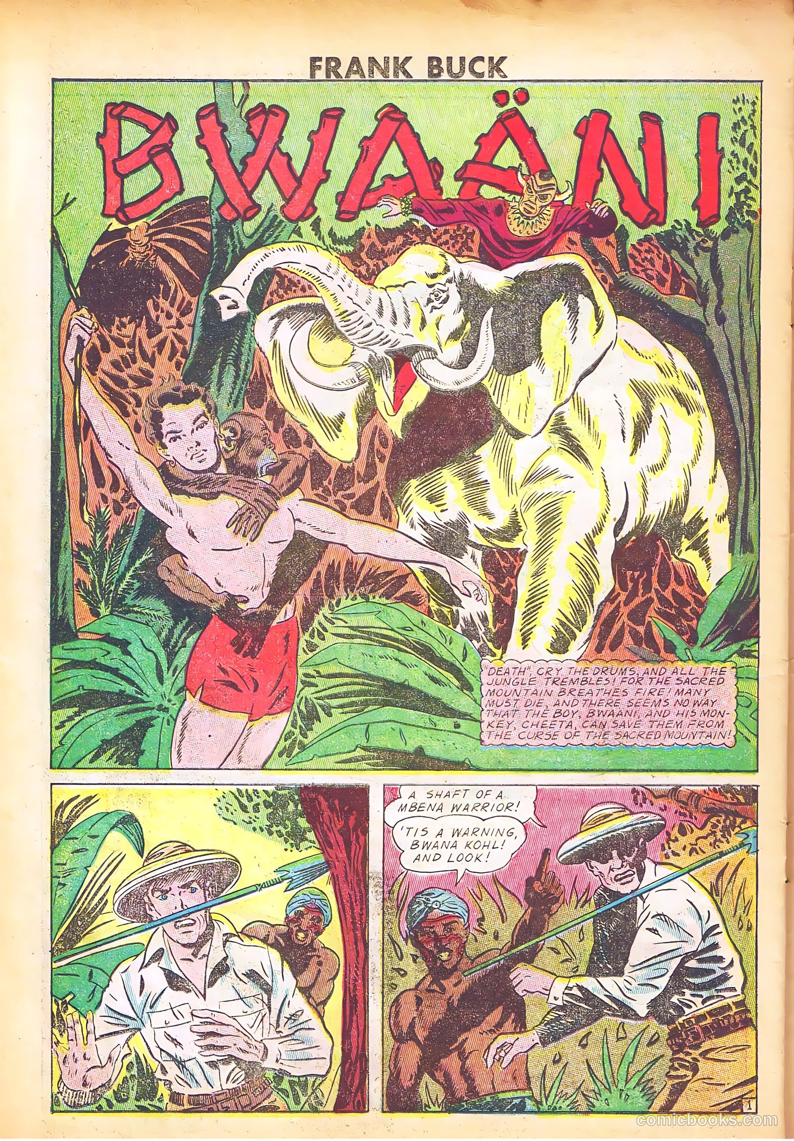 Frank Buck #2 (1950) — page 22 of 36