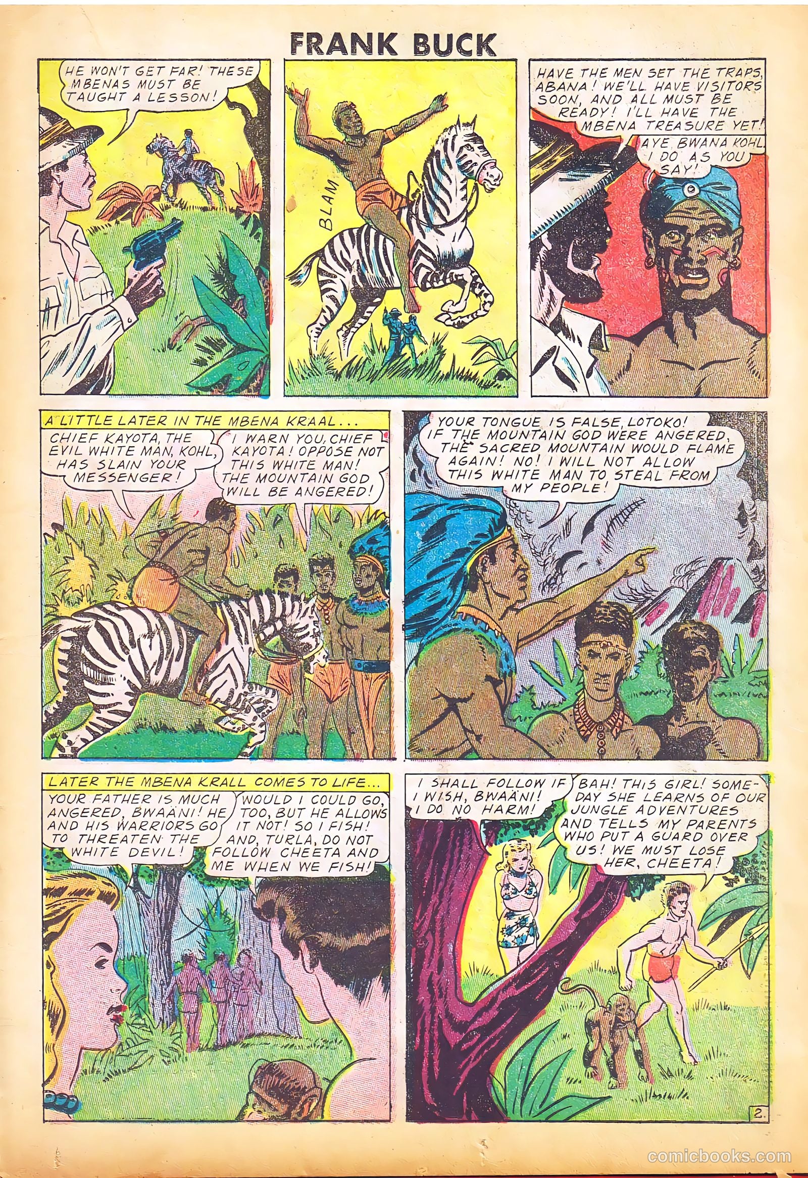 Frank Buck #2 (1950) — page 23 of 36