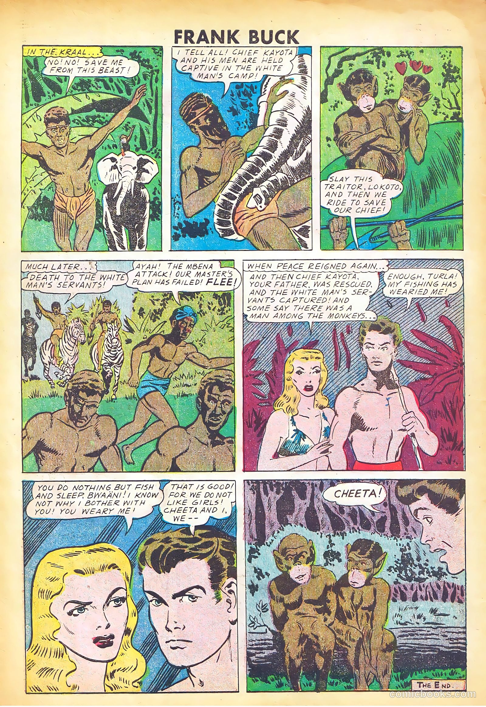 Frank Buck #2 (1950) — page 30 of 36