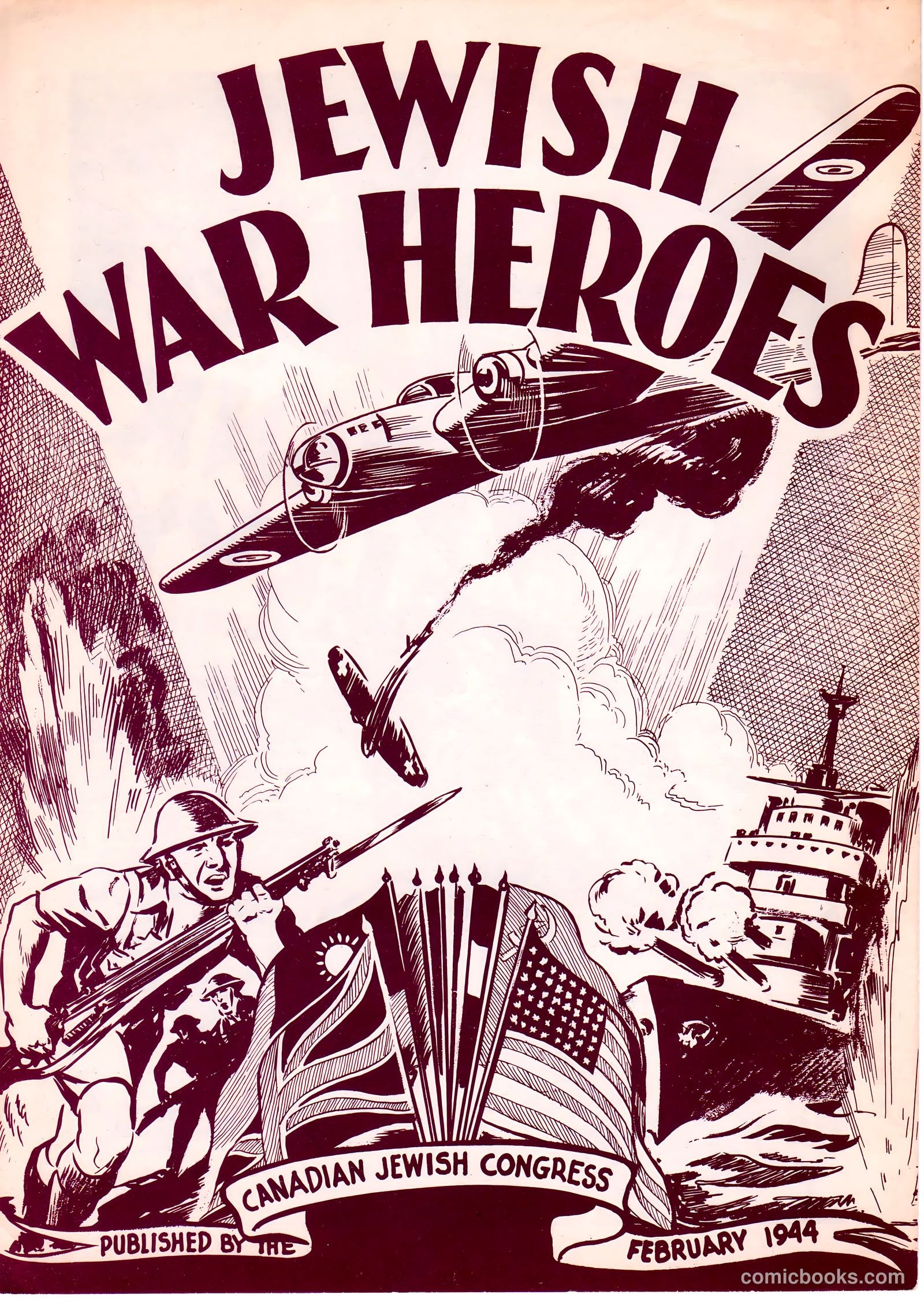Jewish War Heroes #1 (1944) — page 2 of 8