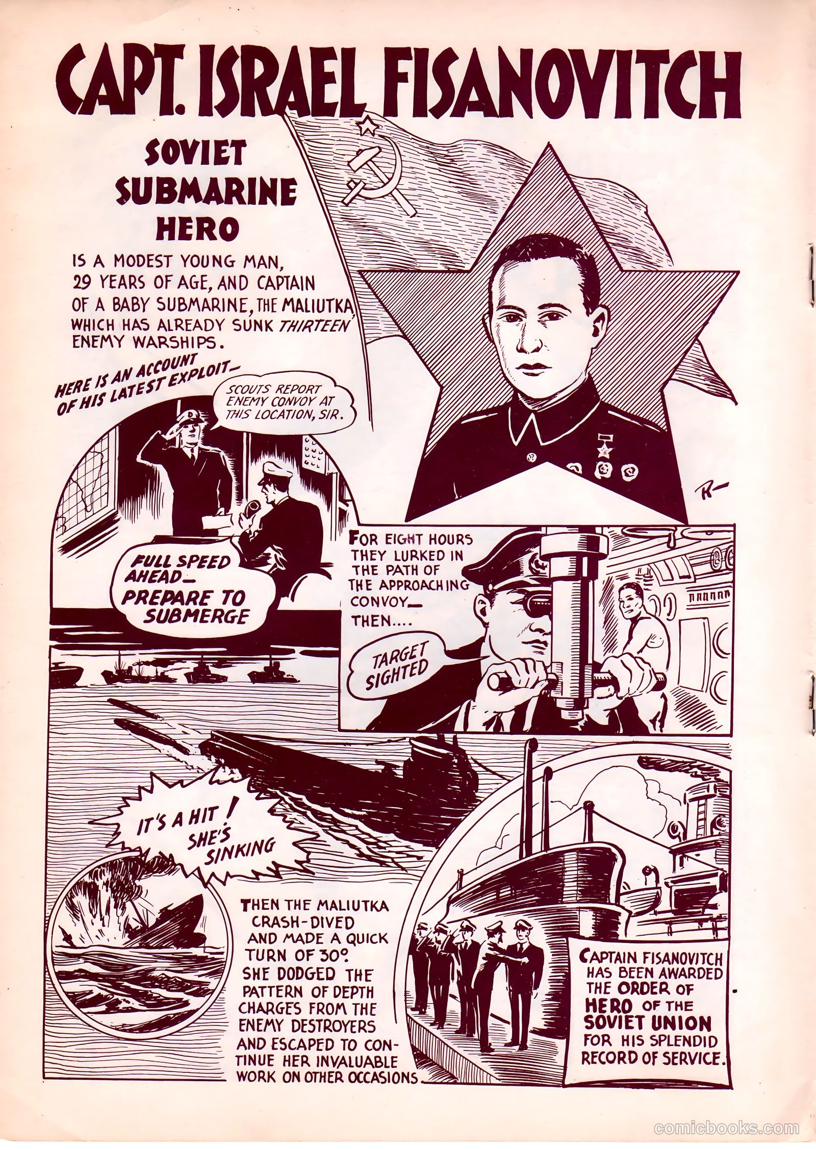 Jewish War Heroes #1 (1944) — page 5 of 8