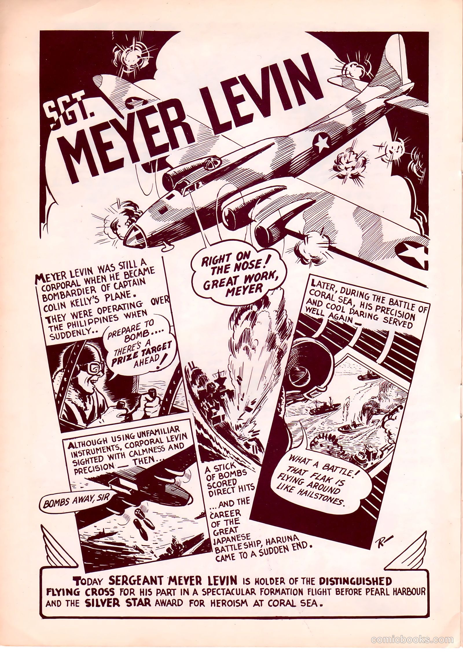 Jewish War Heroes #1 (1944) — page 7 of 8