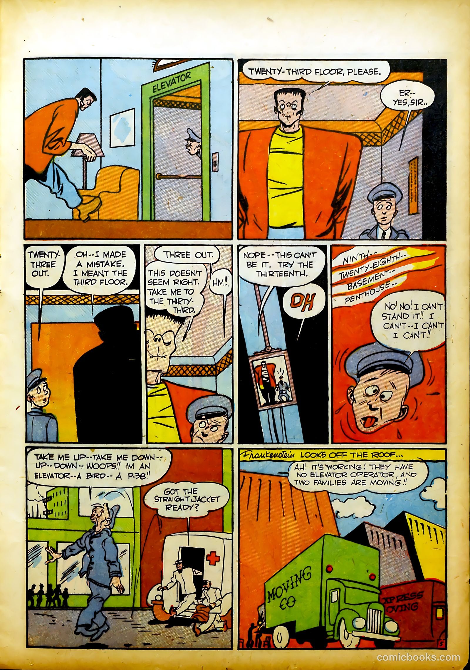 Prize Comics #46 (1940) — page 19 of 52