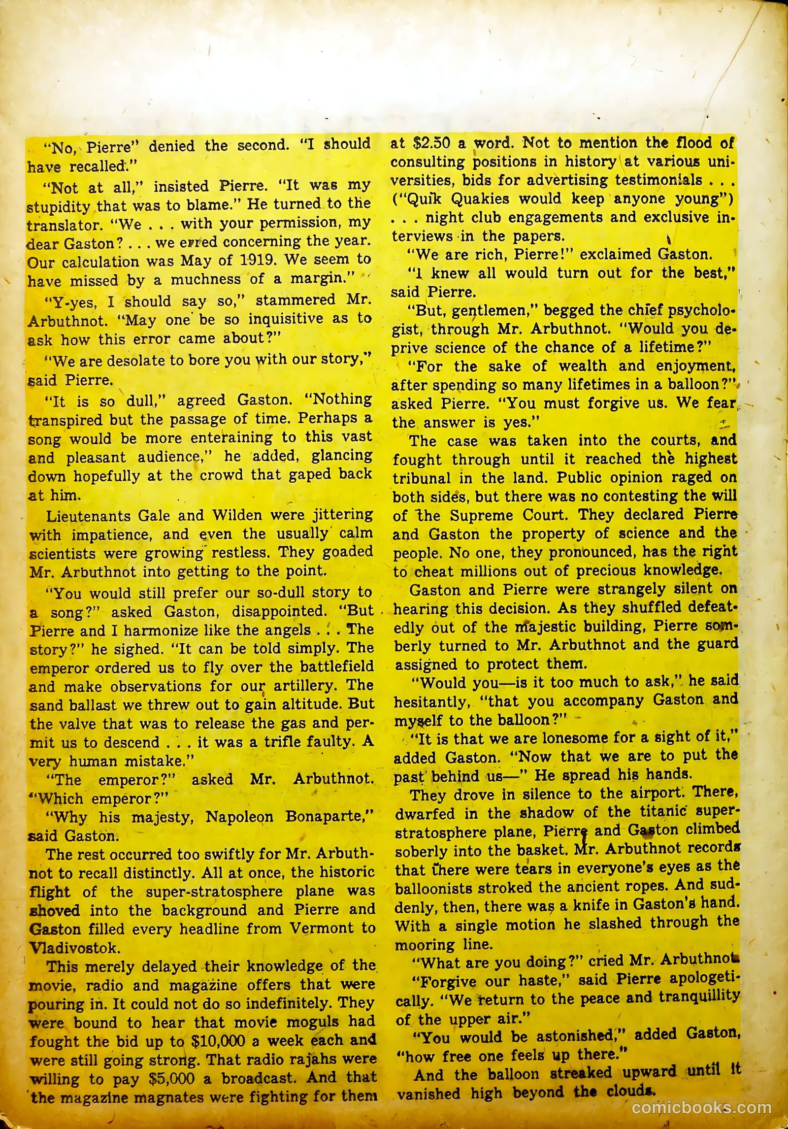 Prize Comics #46 (1940) — page 32 of 52