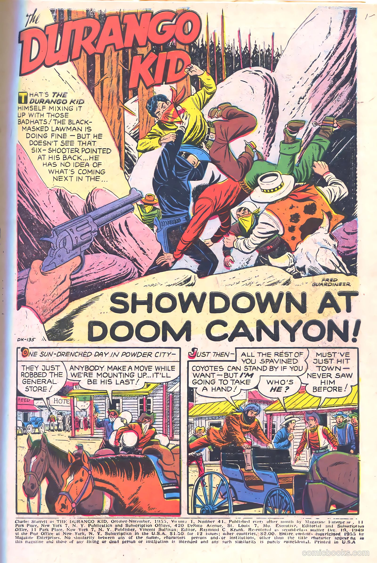 Durango Kid #41 (1955) — page 3 of 36