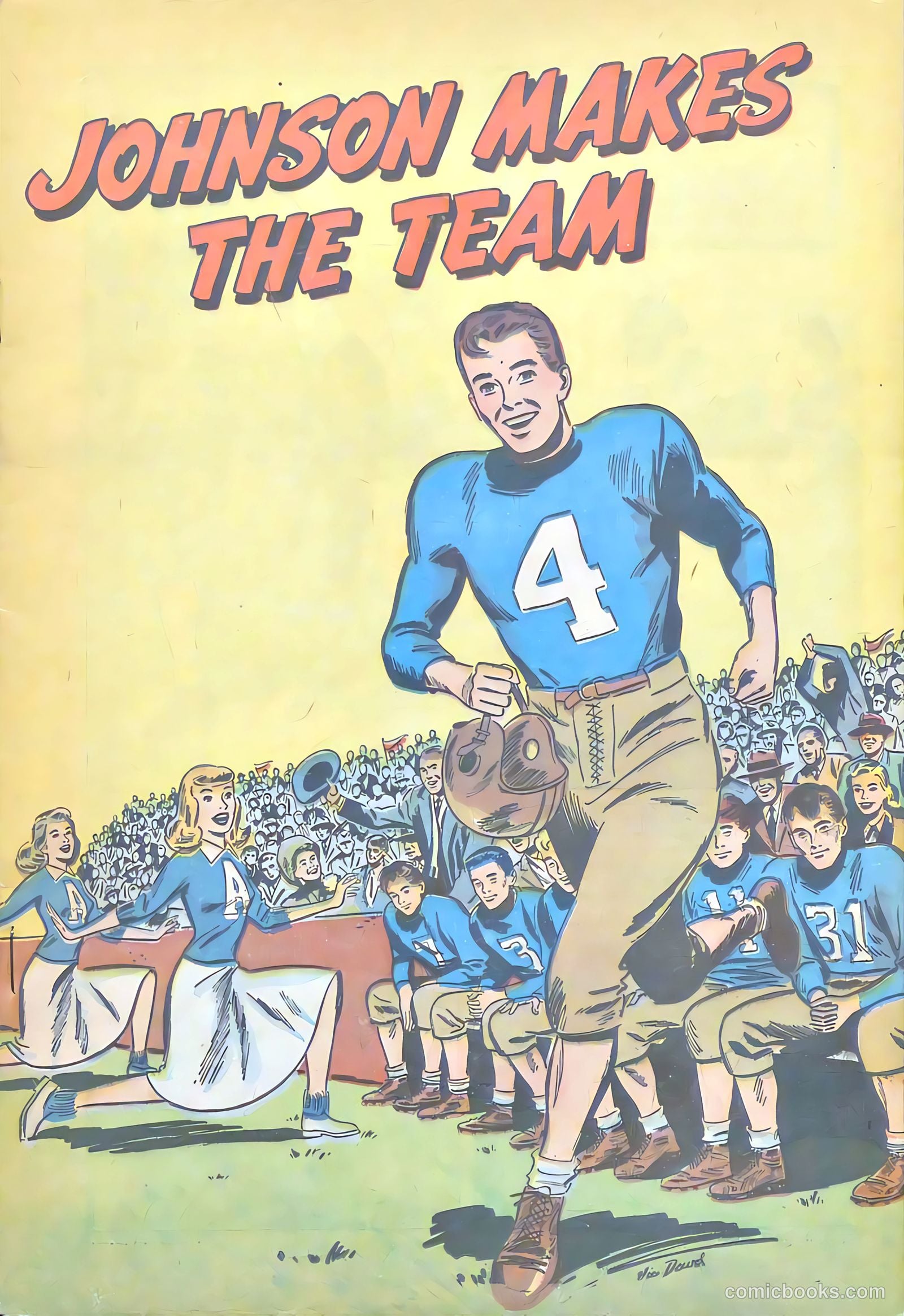Johnson Makes the Team #nn