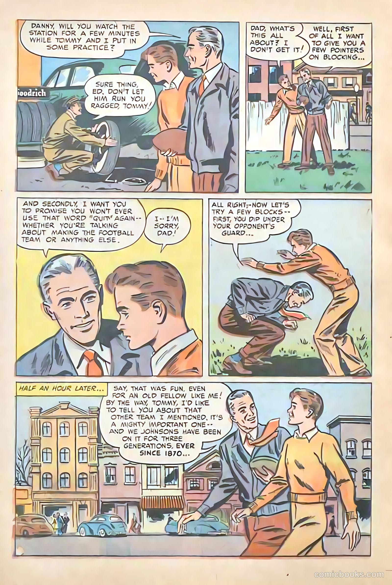 Johnson Makes the Team #nn (1948) — page 4 of 31