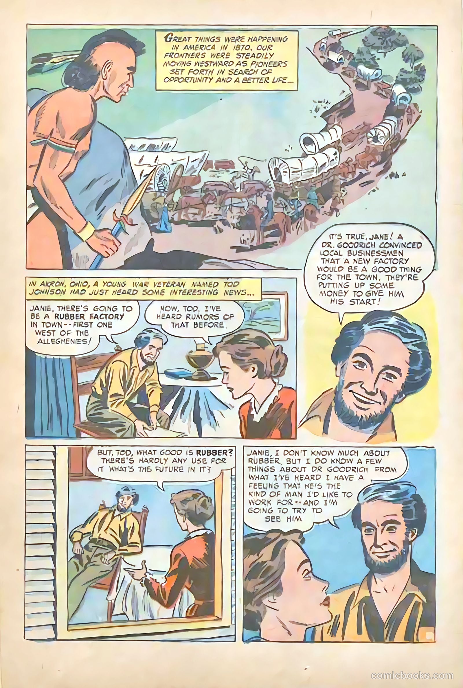 Johnson Makes the Team #nn (1948) — page 5 of 31
