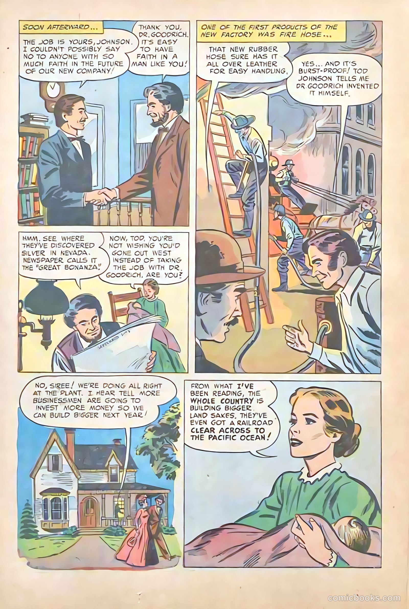 Johnson Makes the Team #nn (1948) — page 6 of 31