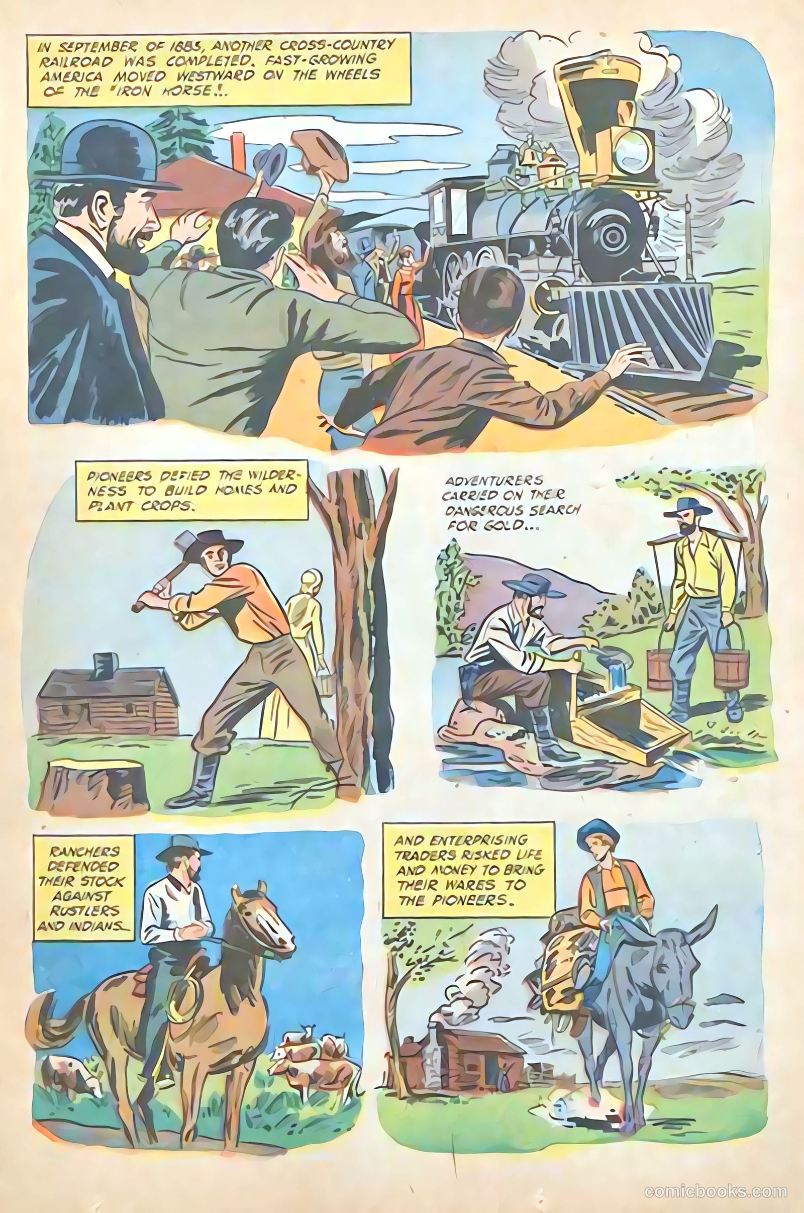 Johnson Makes the Team #nn (1948) — page 7 of 31