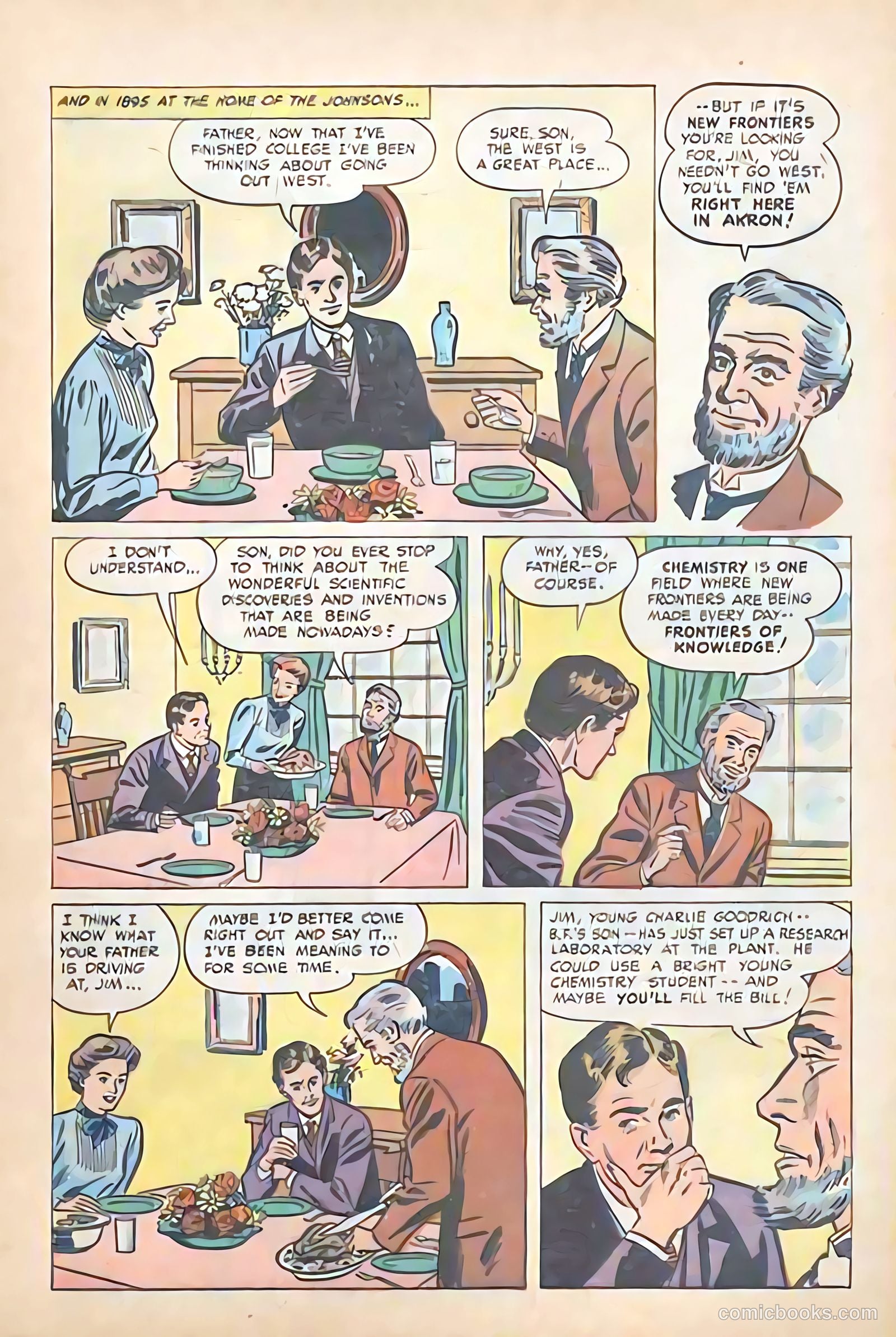 Johnson Makes the Team #nn (1948) — page 9 of 31