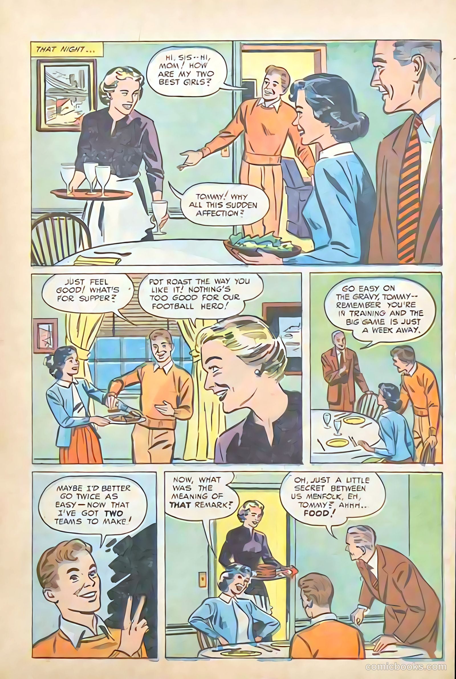 Johnson Makes the Team #nn (1948) — page 11 of 31