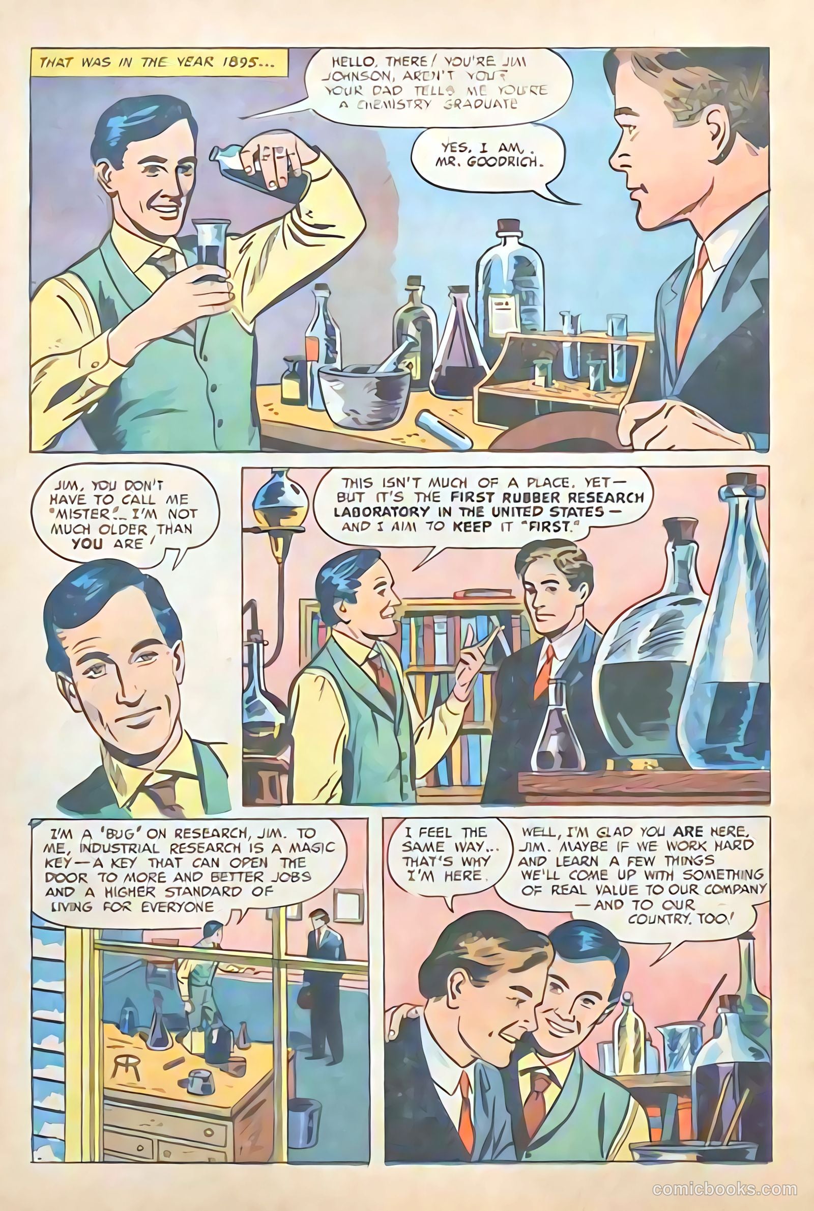 Johnson Makes the Team #nn (1948) — page 14 of 31