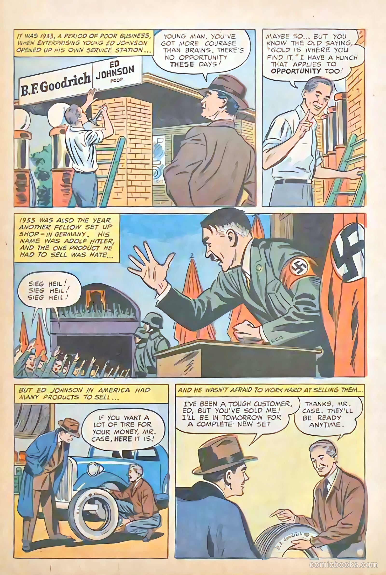 Johnson Makes the Team #nn (1948) — page 22 of 31