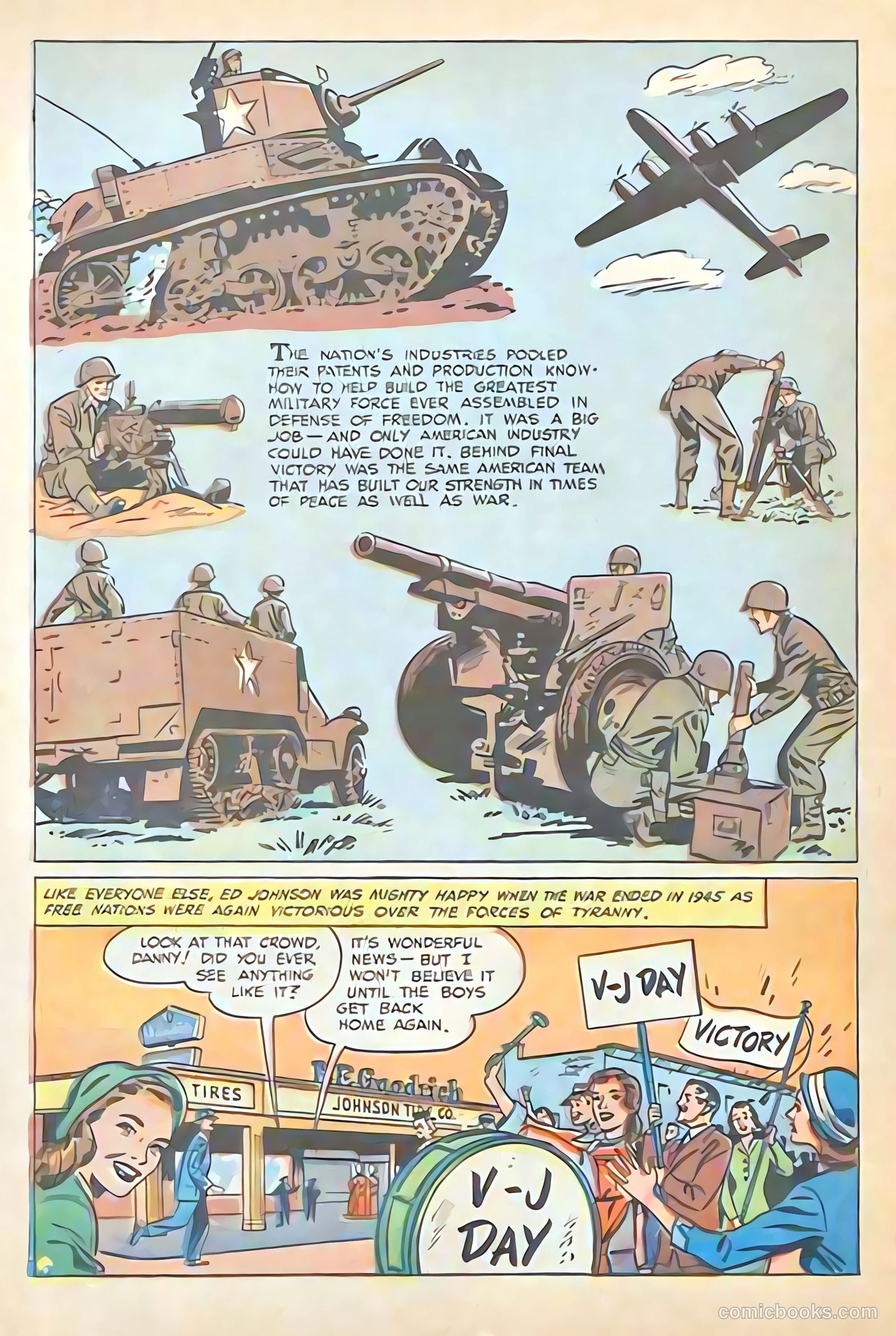 Johnson Makes the Team #nn (1948) — page 25 of 31