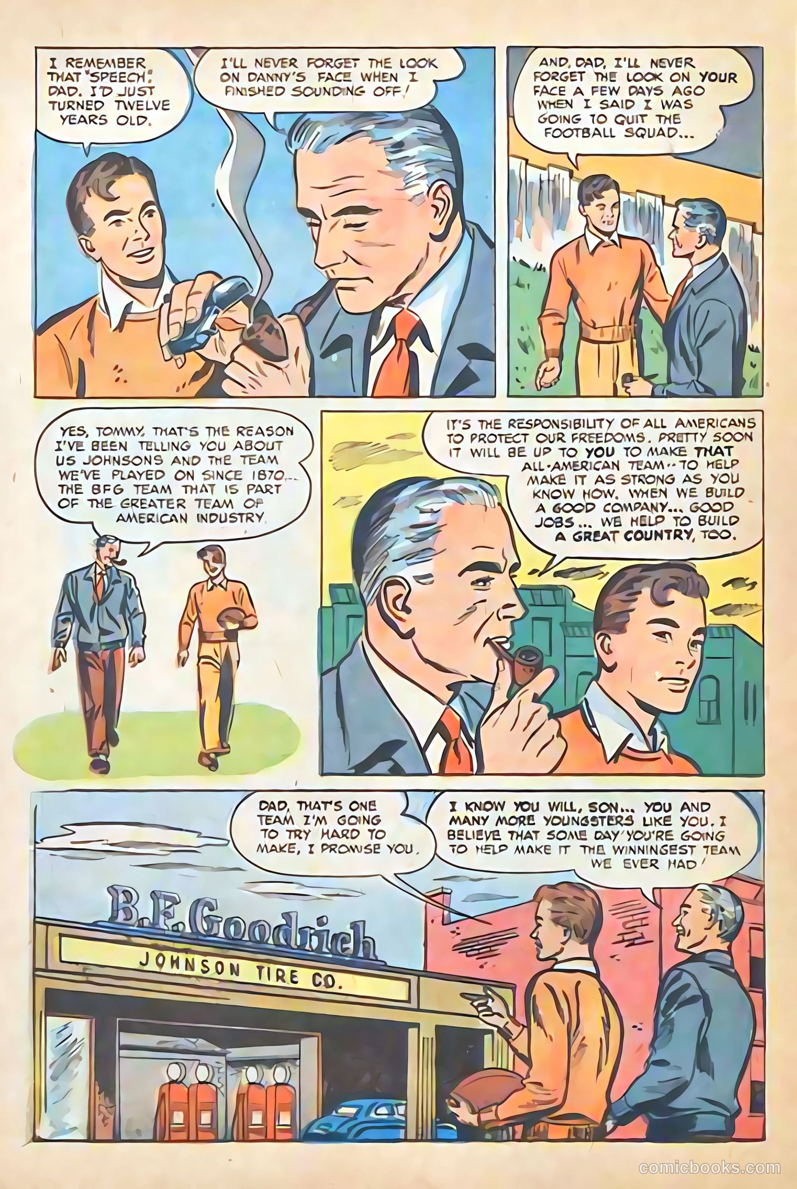 Johnson Makes the Team #nn (1948) — page 29 of 31