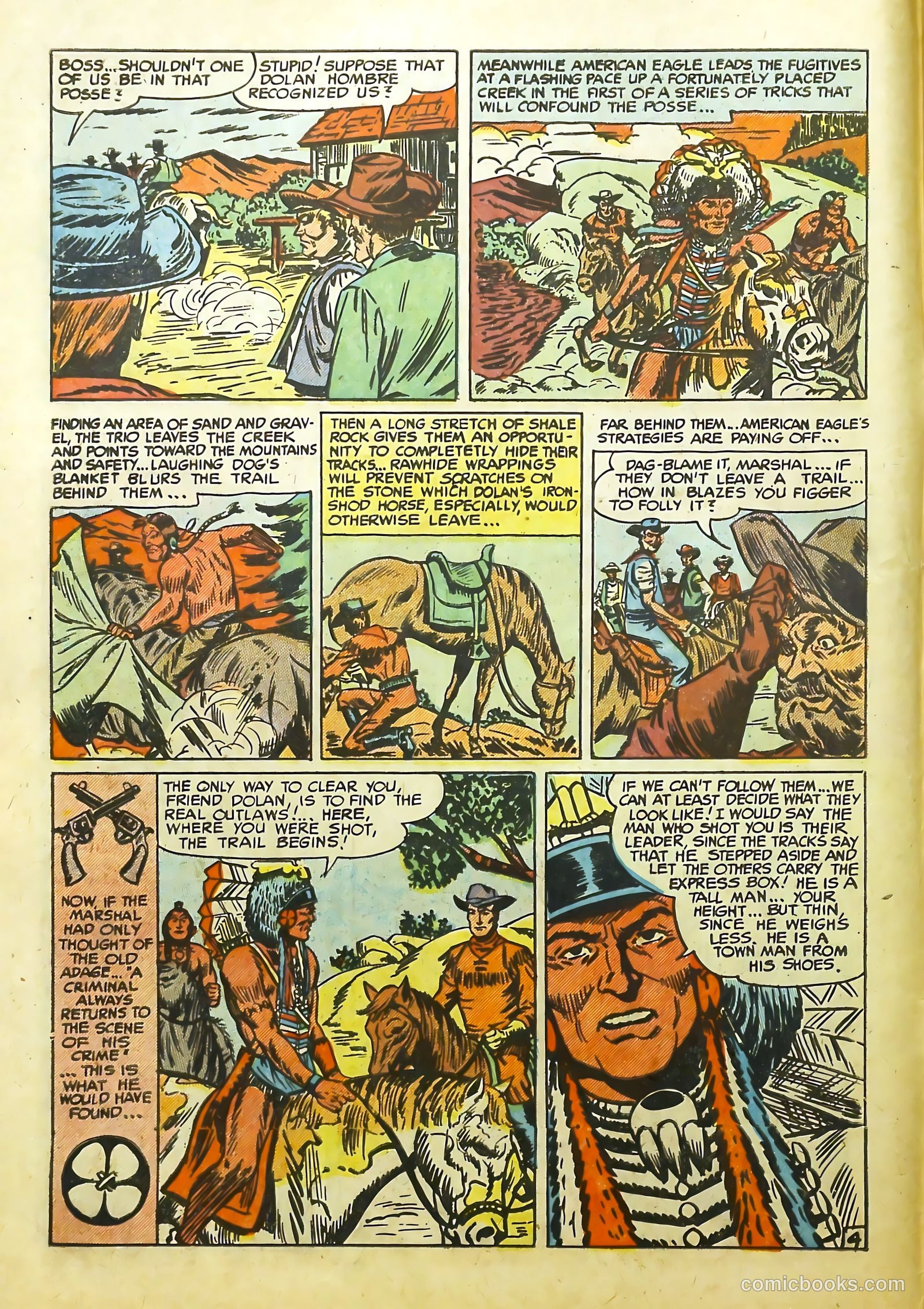 Prize Comics Western #105 (1950) — page 6 of 36