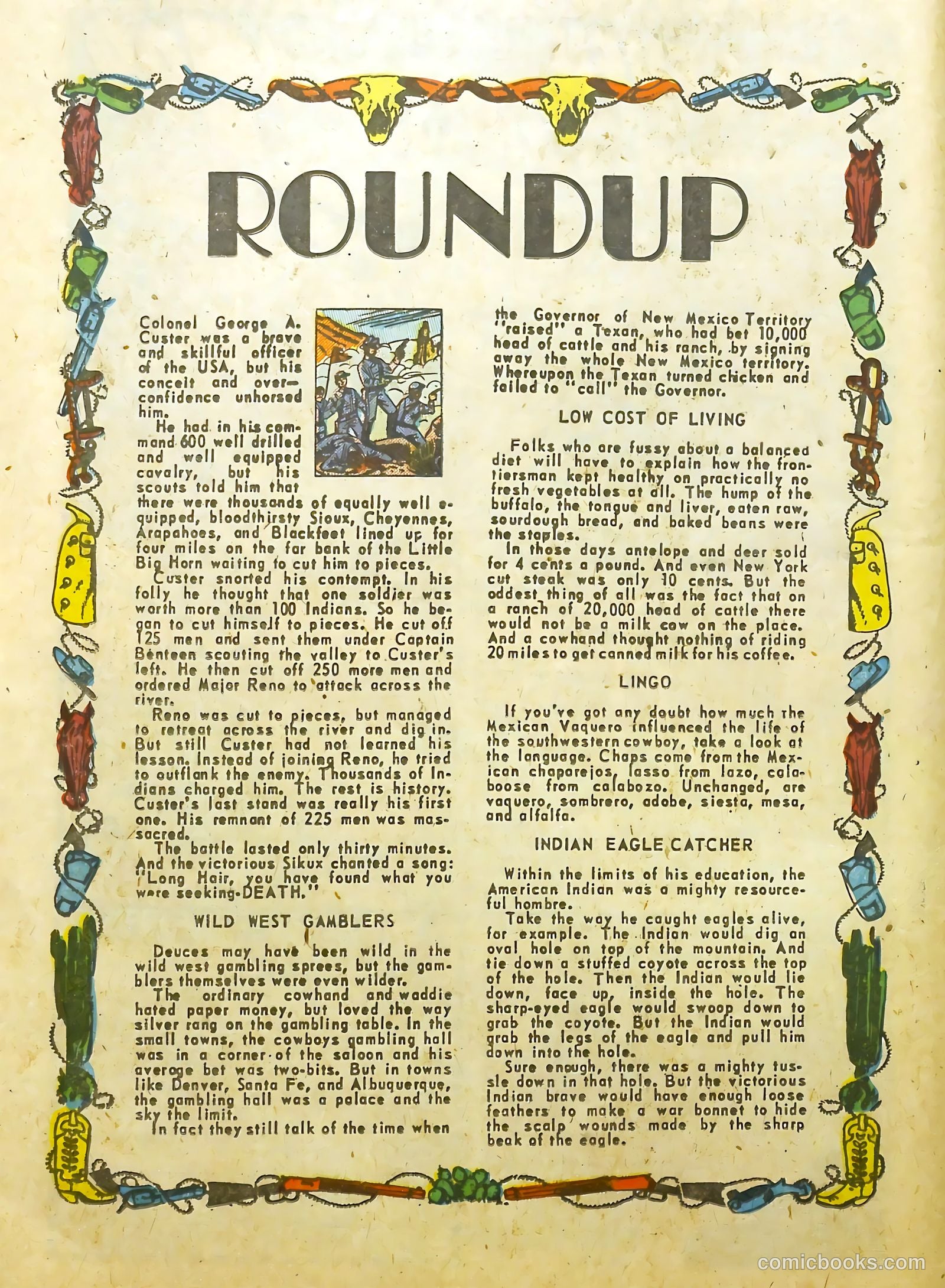 Prize Comics Western #105 (1950) — page 12 of 36