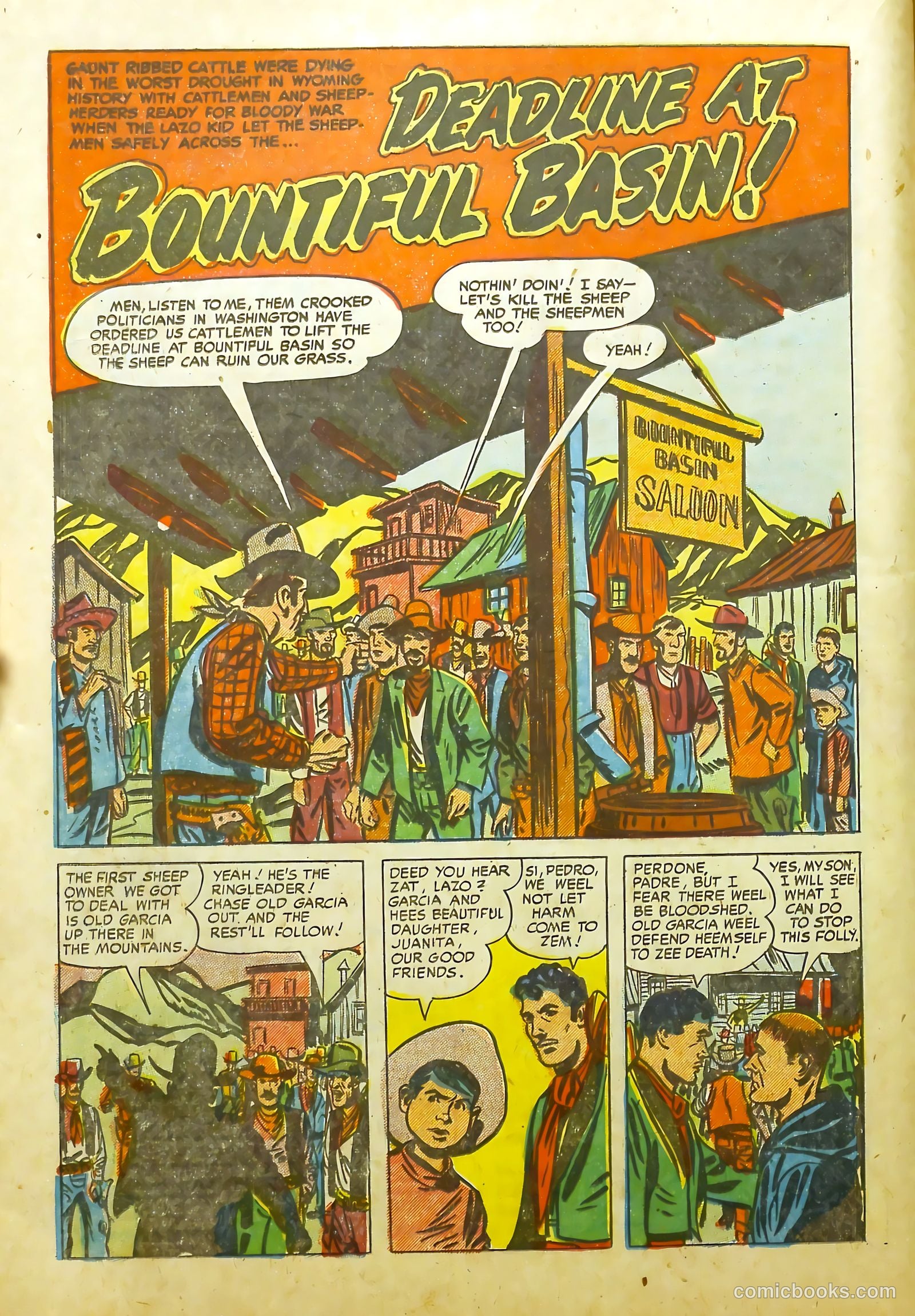 Prize Comics Western #105 (1950) — page 16 of 36