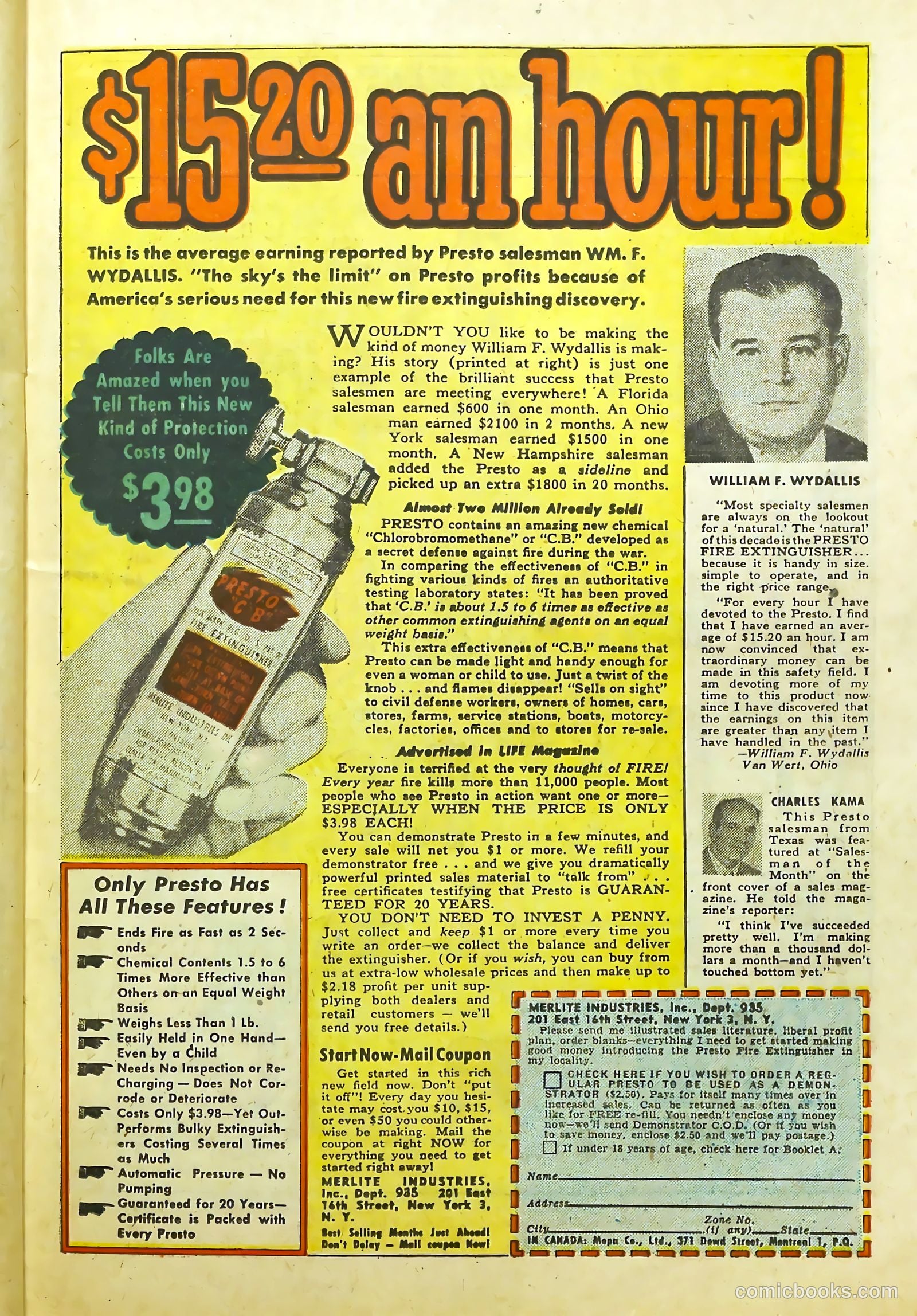 Prize Comics Western #105 (1950) — page 23 of 36