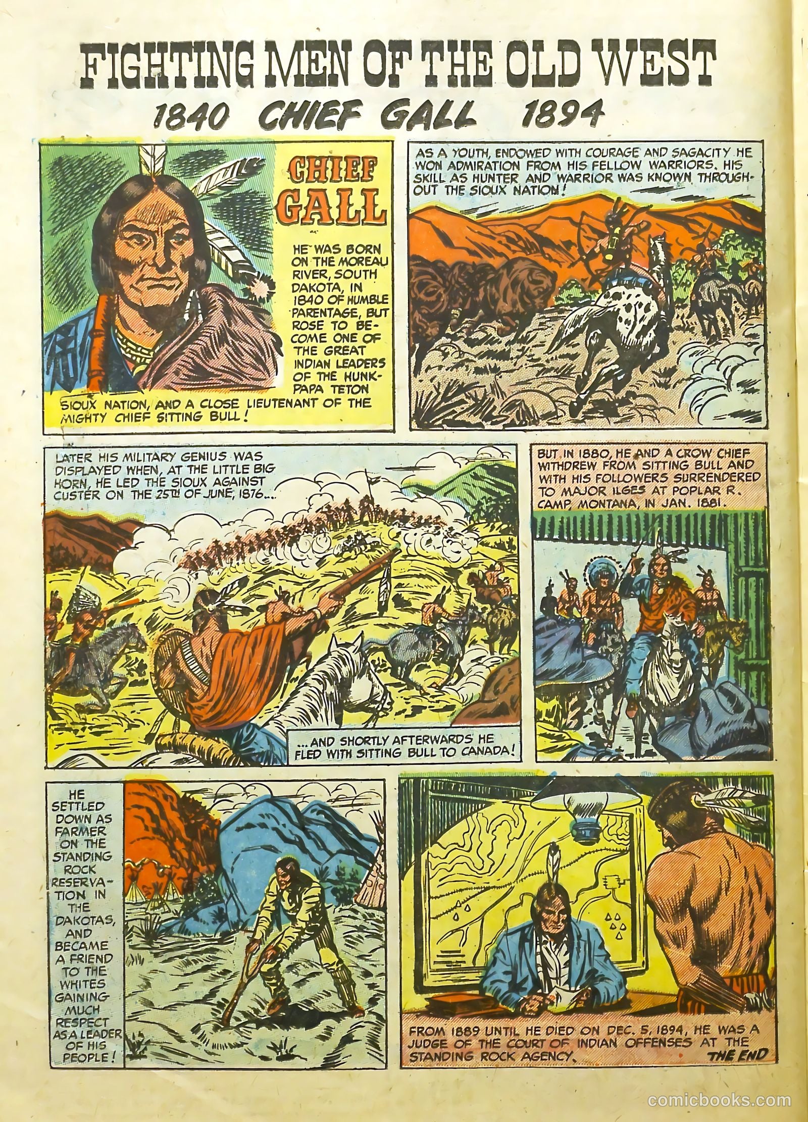 Prize Comics Western #105 (1950) — page 26 of 36
