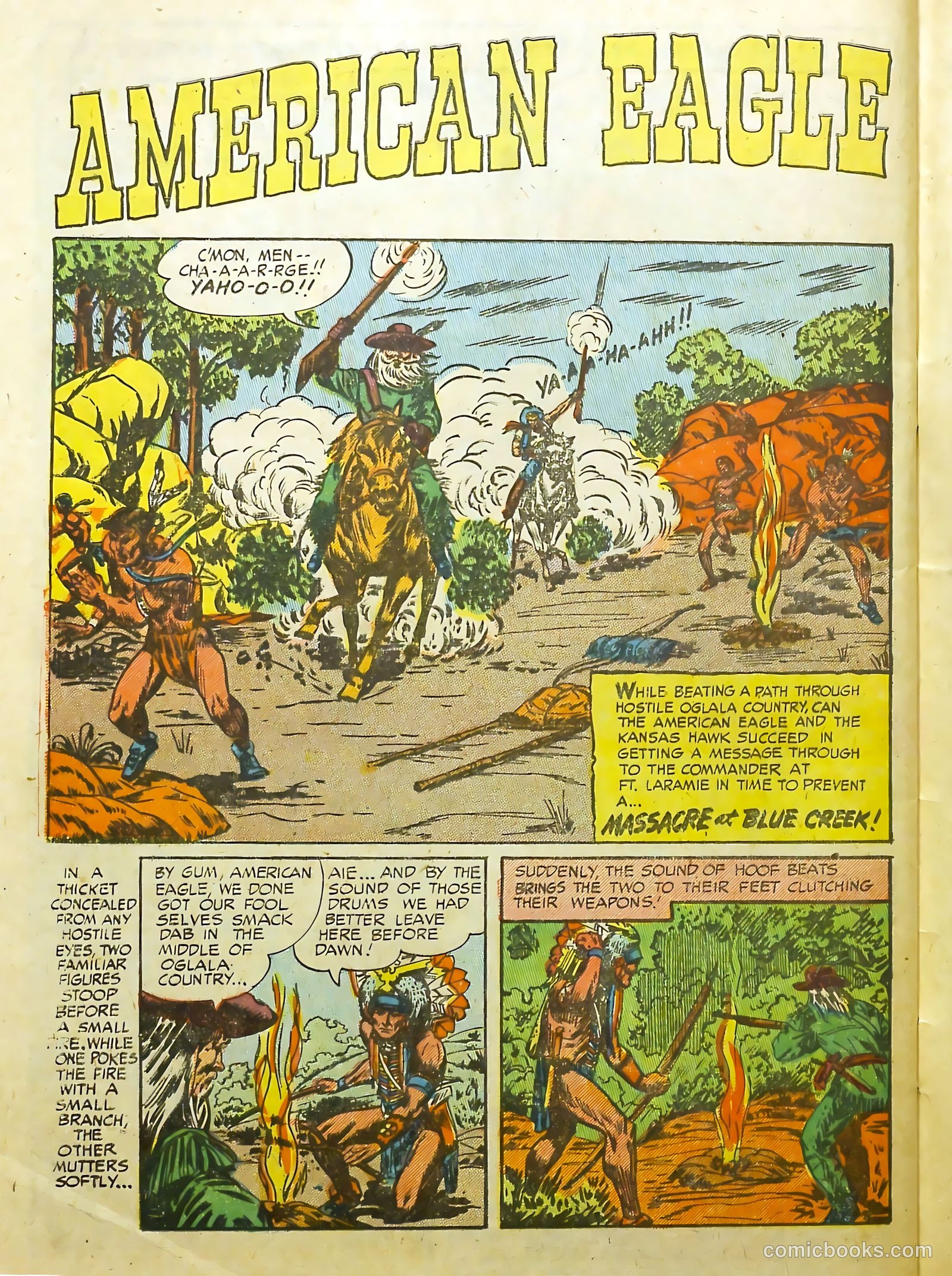 Prize Comics Western #105 (1950) — page 28 of 36