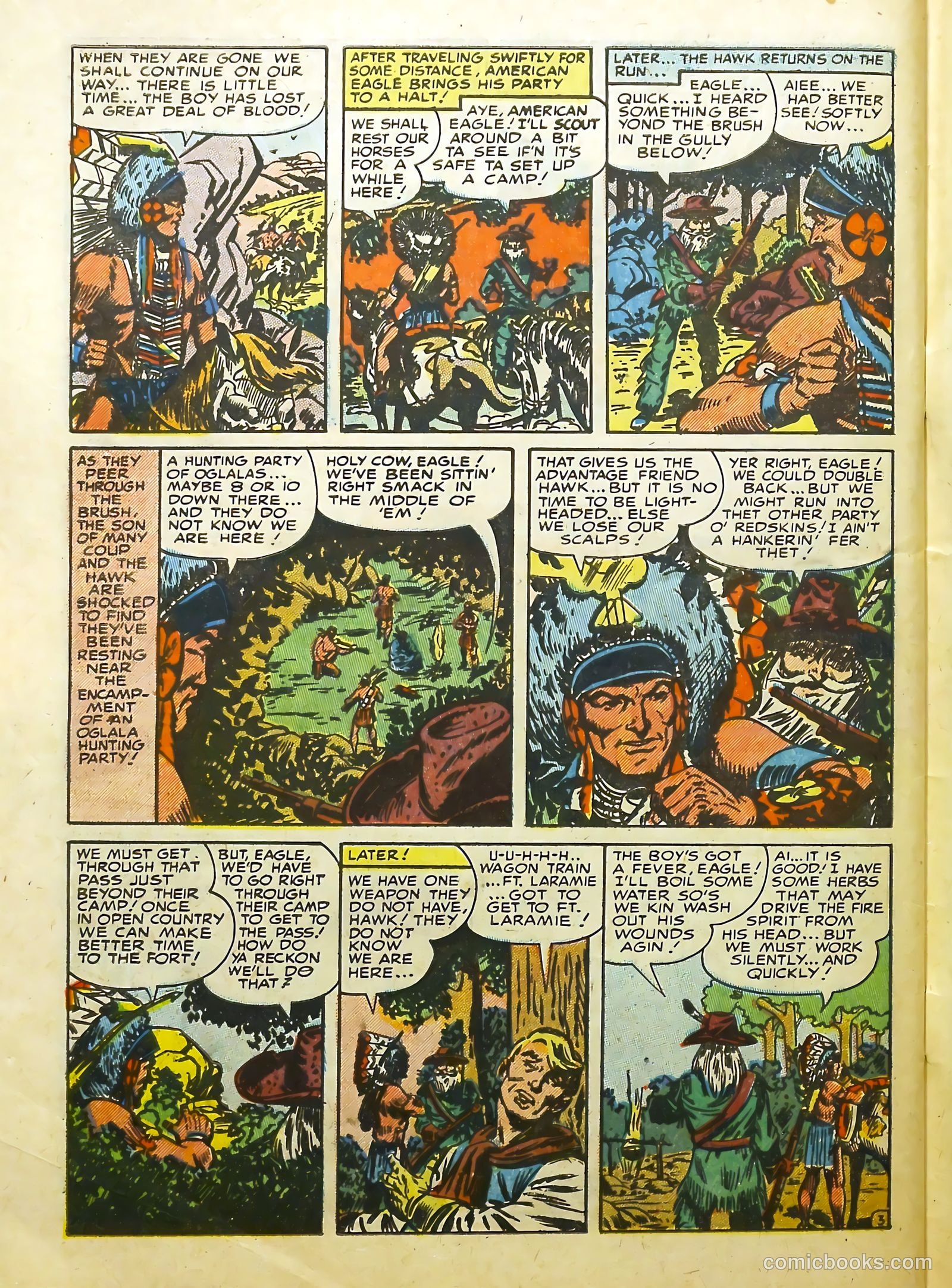 Prize Comics Western #105 (1950) — page 30 of 36