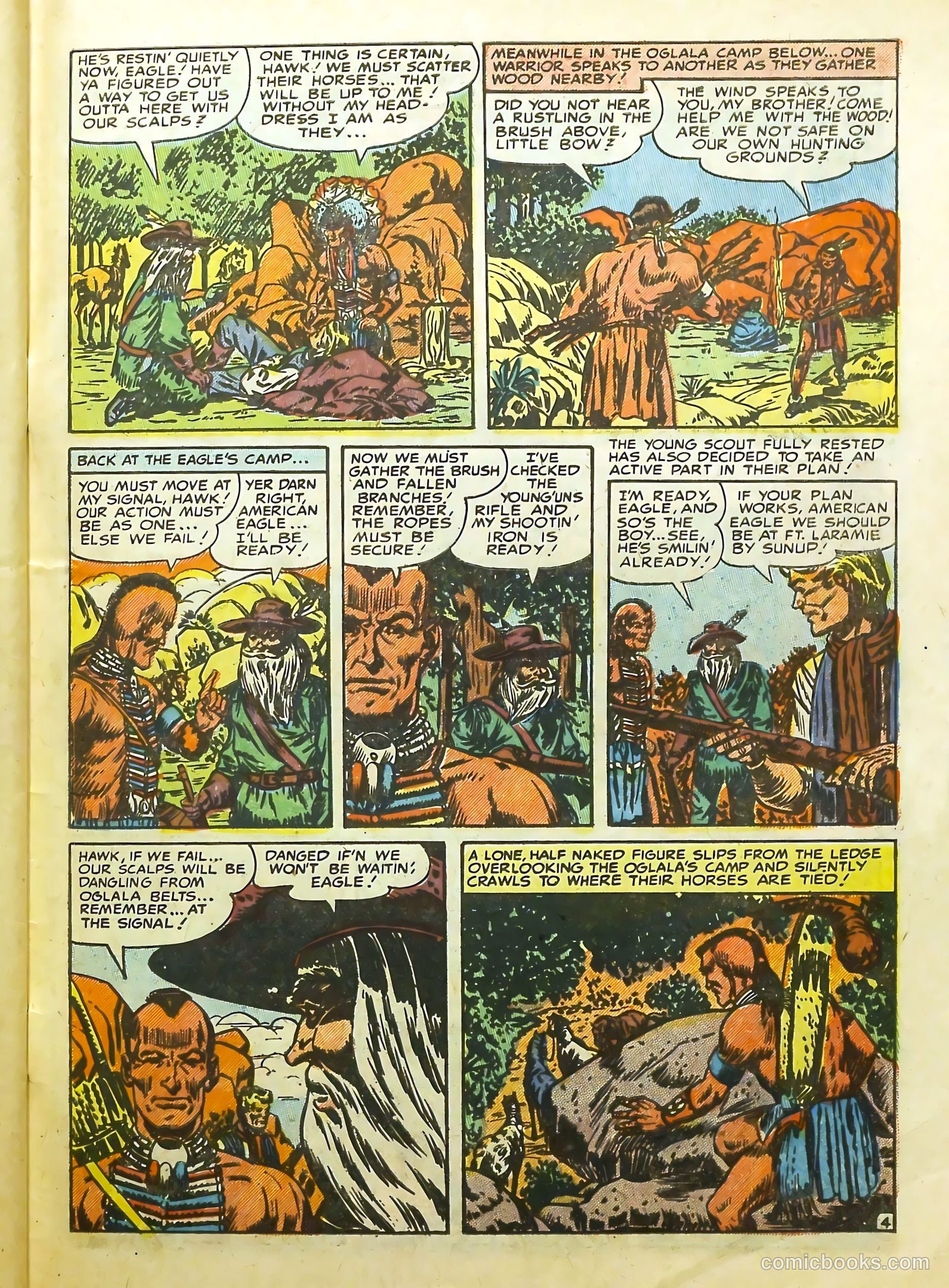 Prize Comics Western #105 (1950) — page 31 of 36