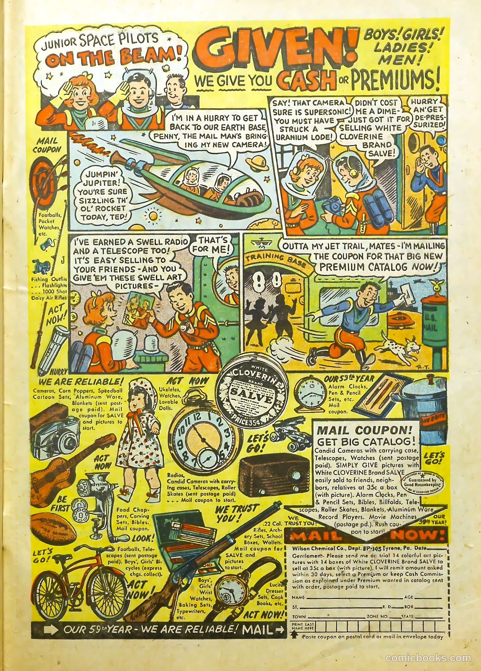 Prize Comics Western #105 (1950) — page 33 of 36