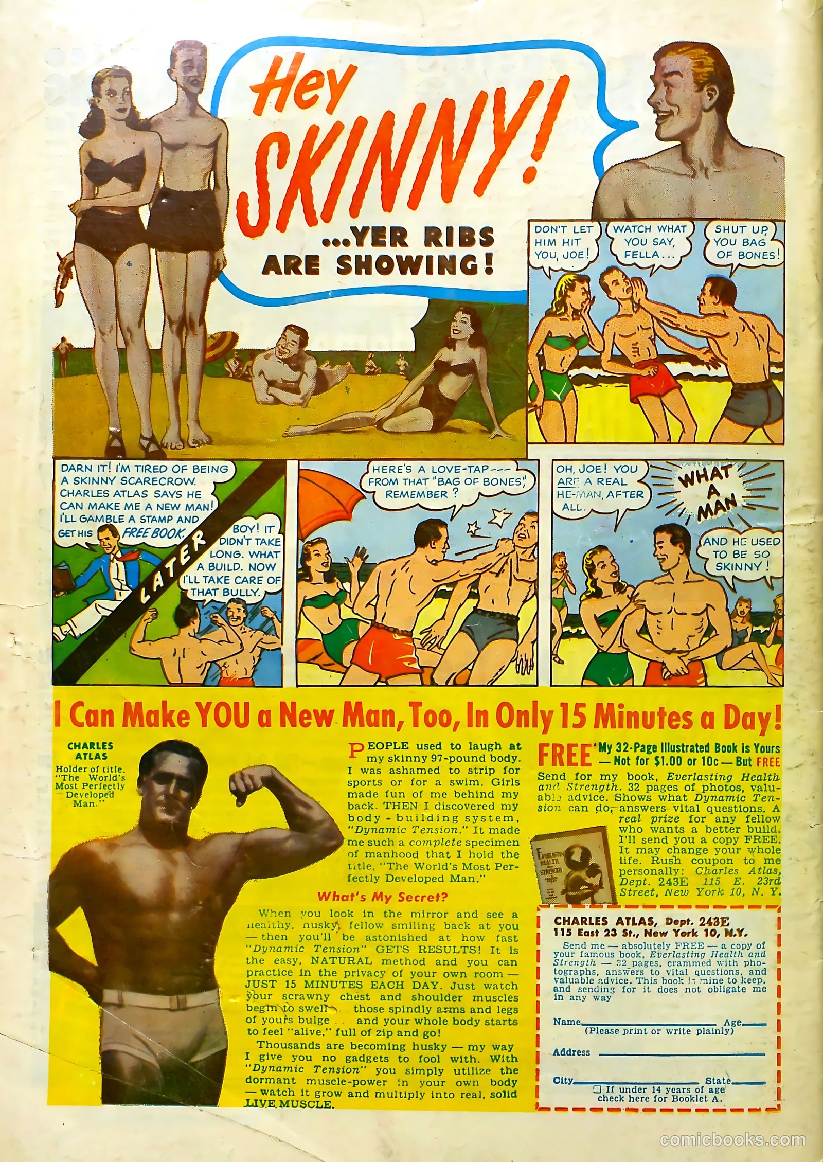 Prize Comics Western #105 (1950) — page 36 of 36
