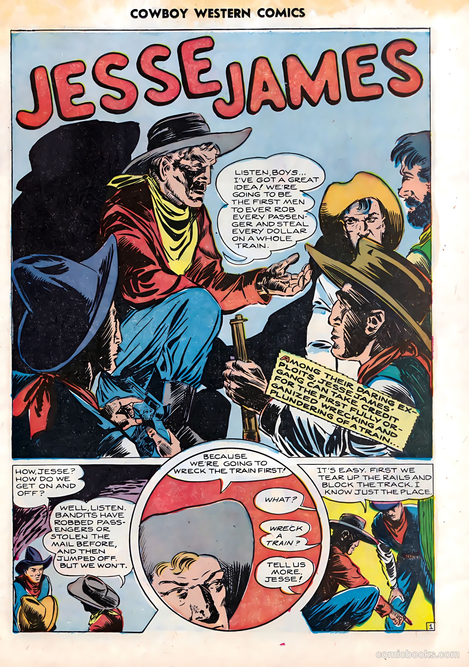 Cowboy Western #21 (1954) — page 3 of 36