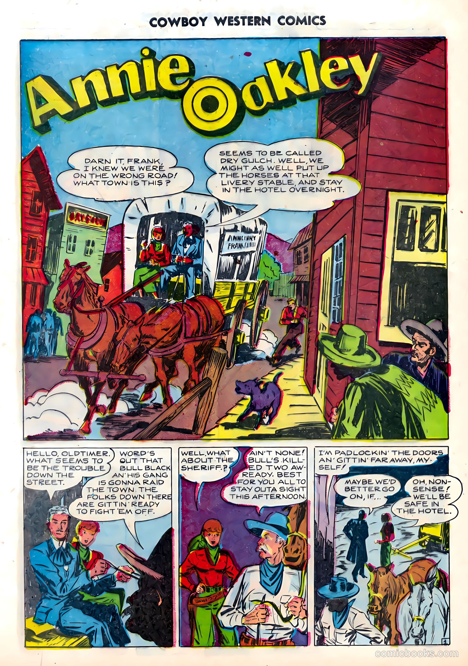 Cowboy Western #21 (1954) — page 12 of 36
