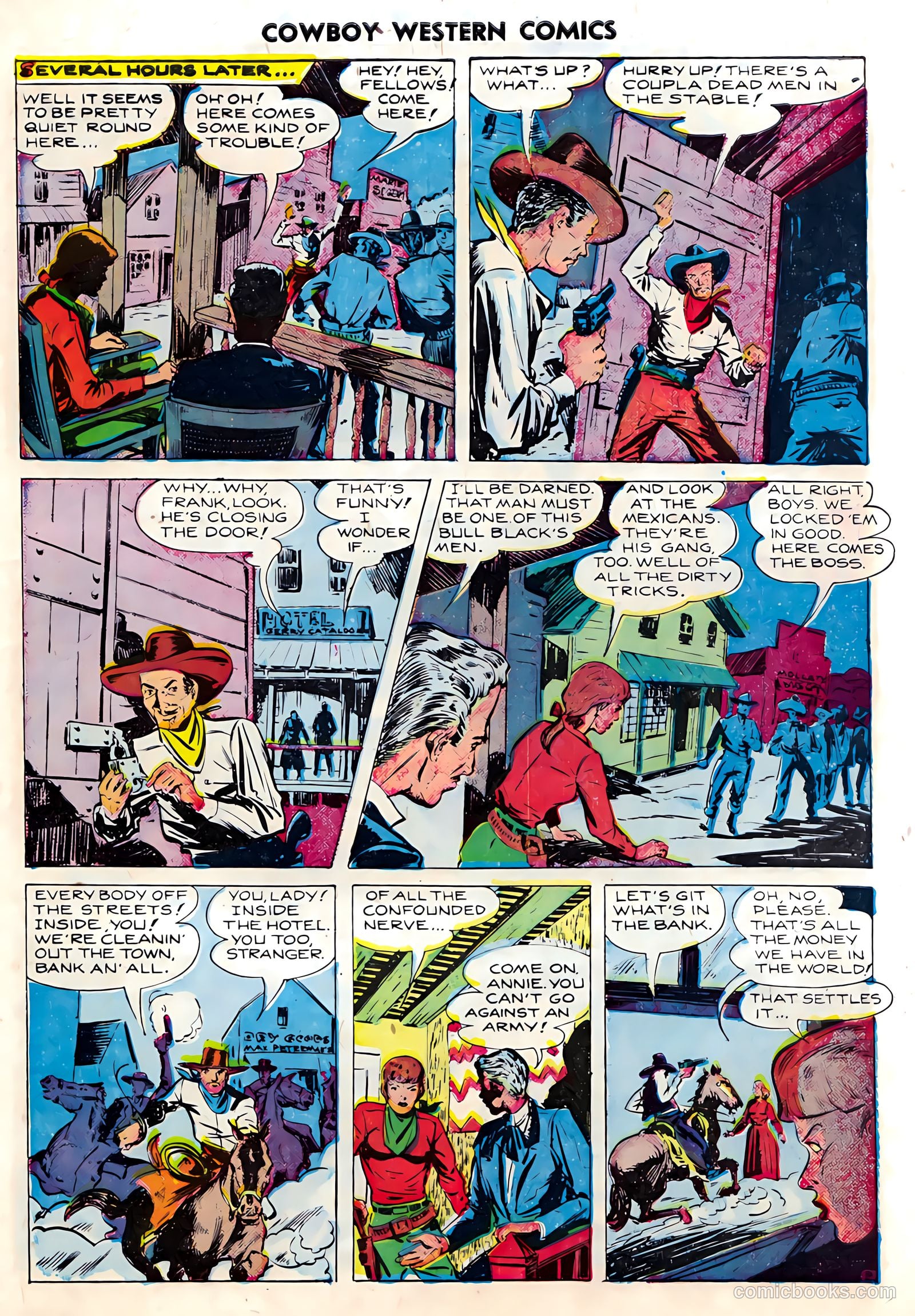 Cowboy Western #21 (1954) — page 13 of 36
