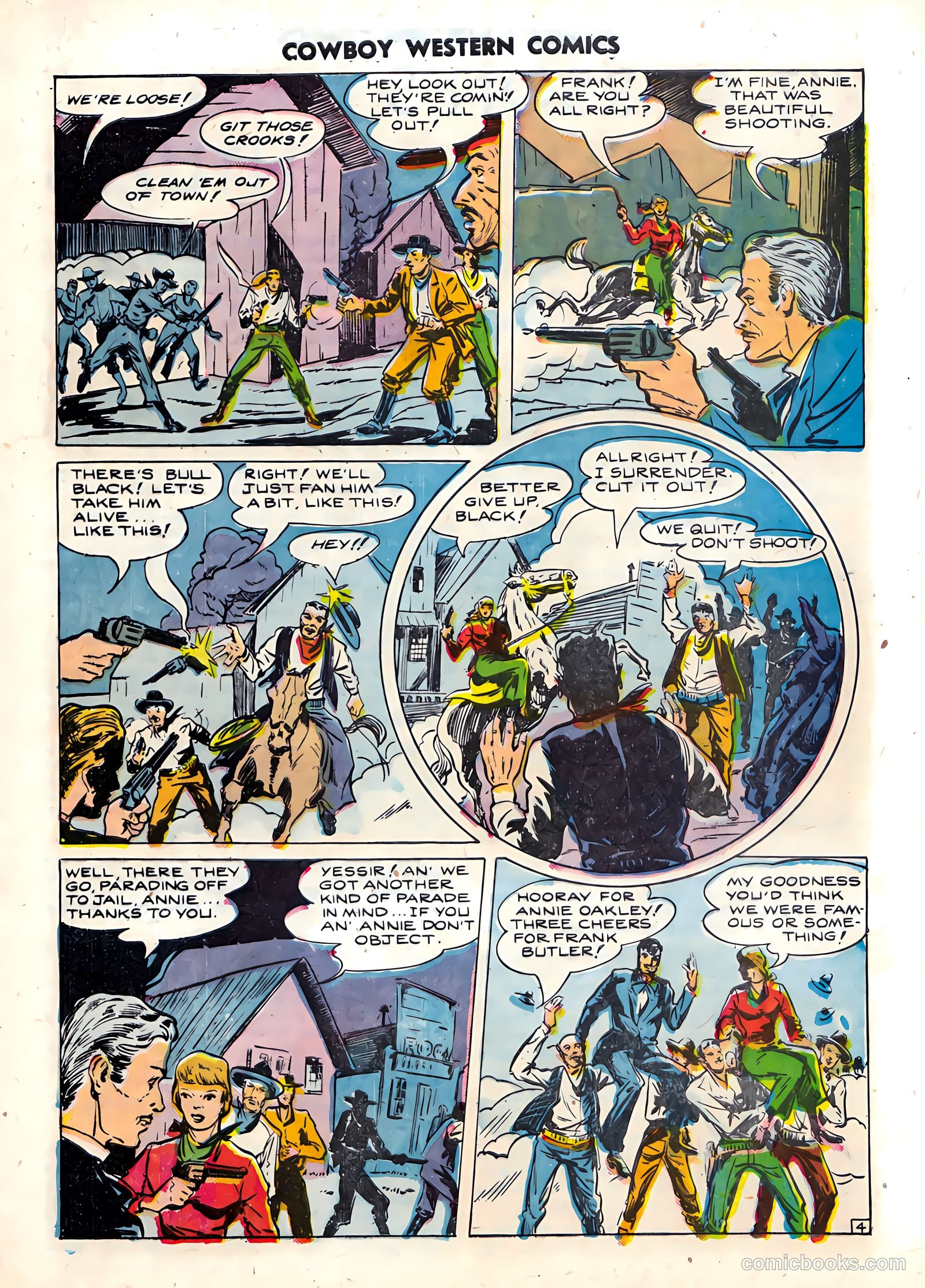 Cowboy Western #21 (1954) — page 15 of 36