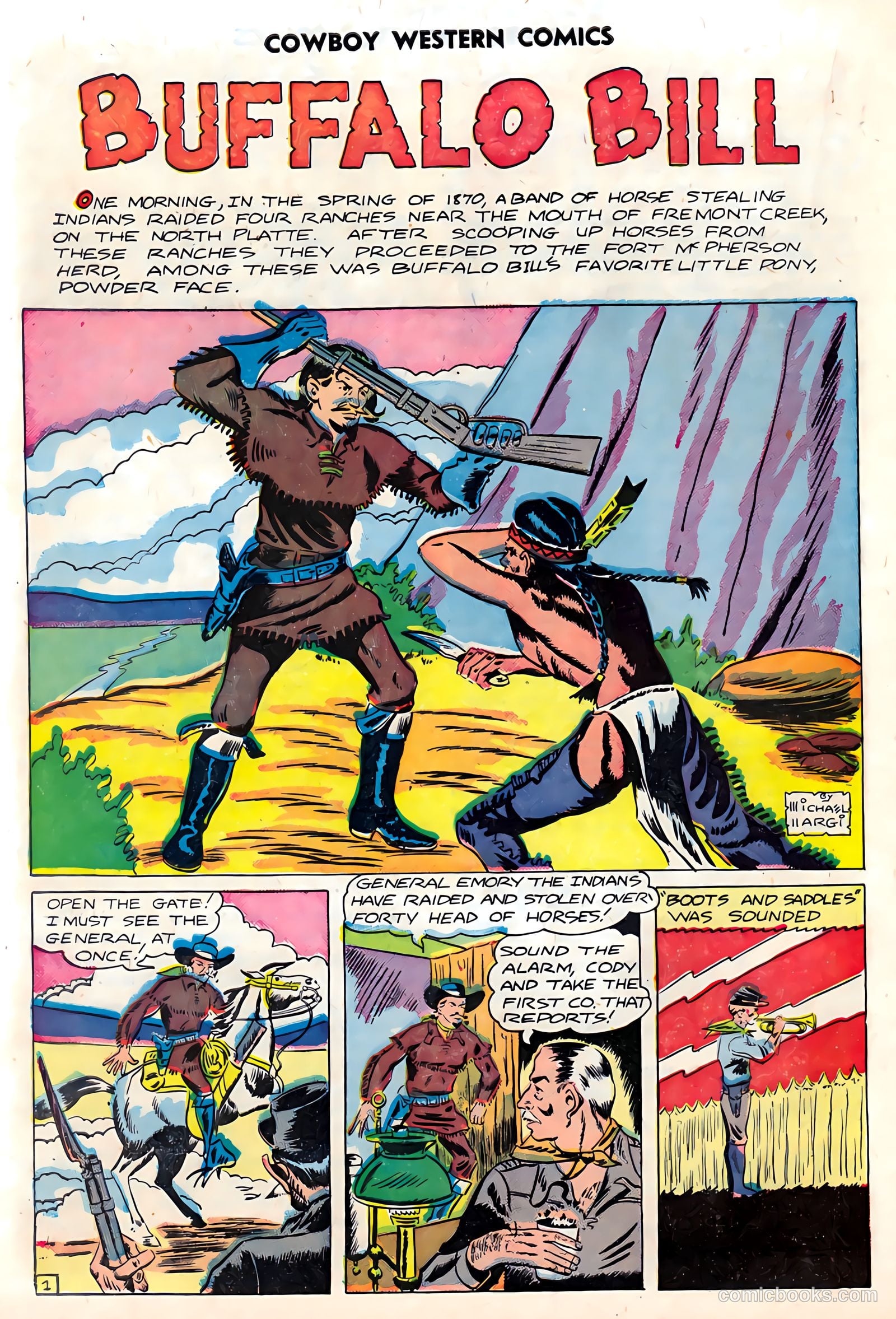 Cowboy Western #21 (1954) — page 18 of 36