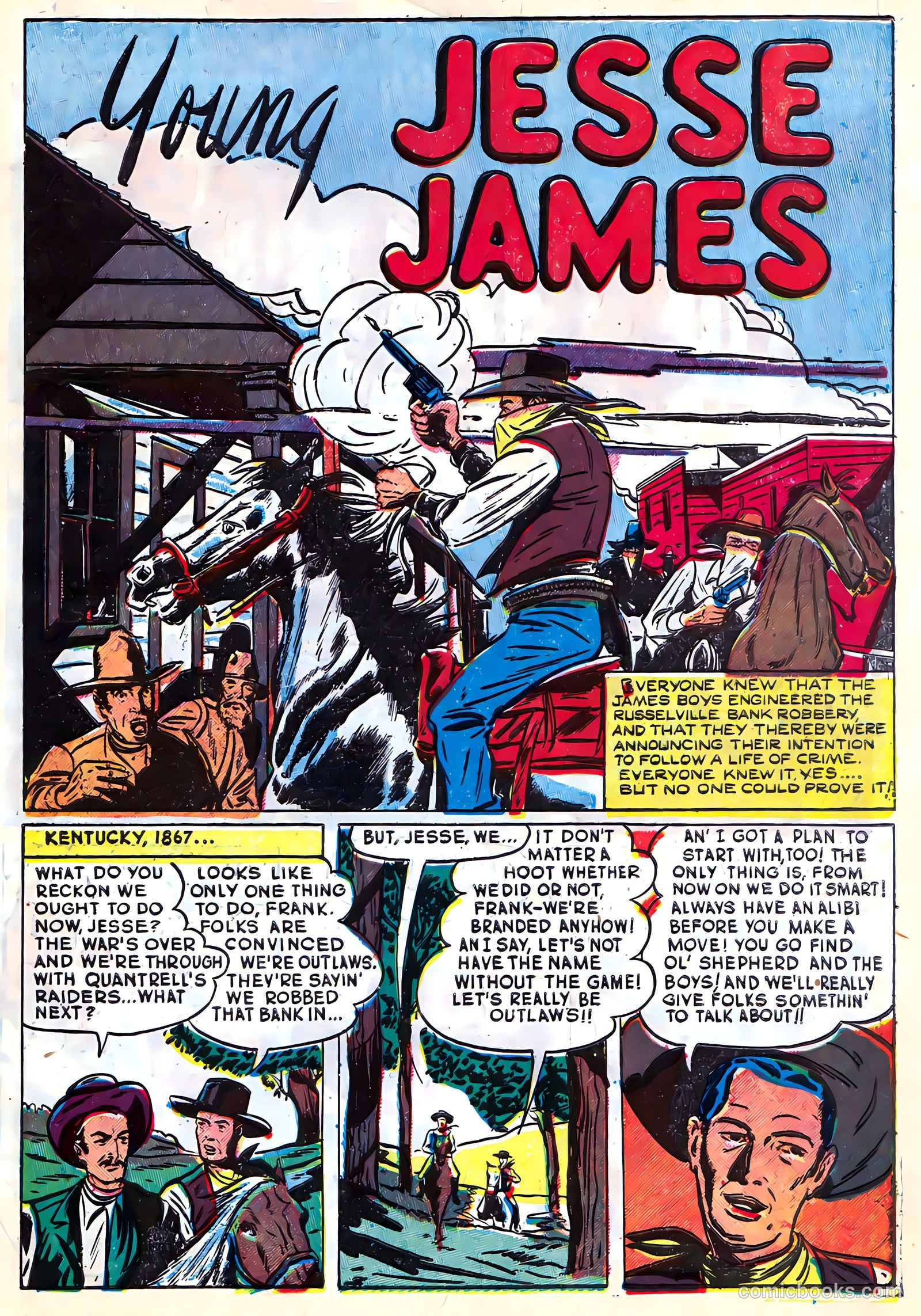 Cowboy Western #18 (1954) — page 3 of 36