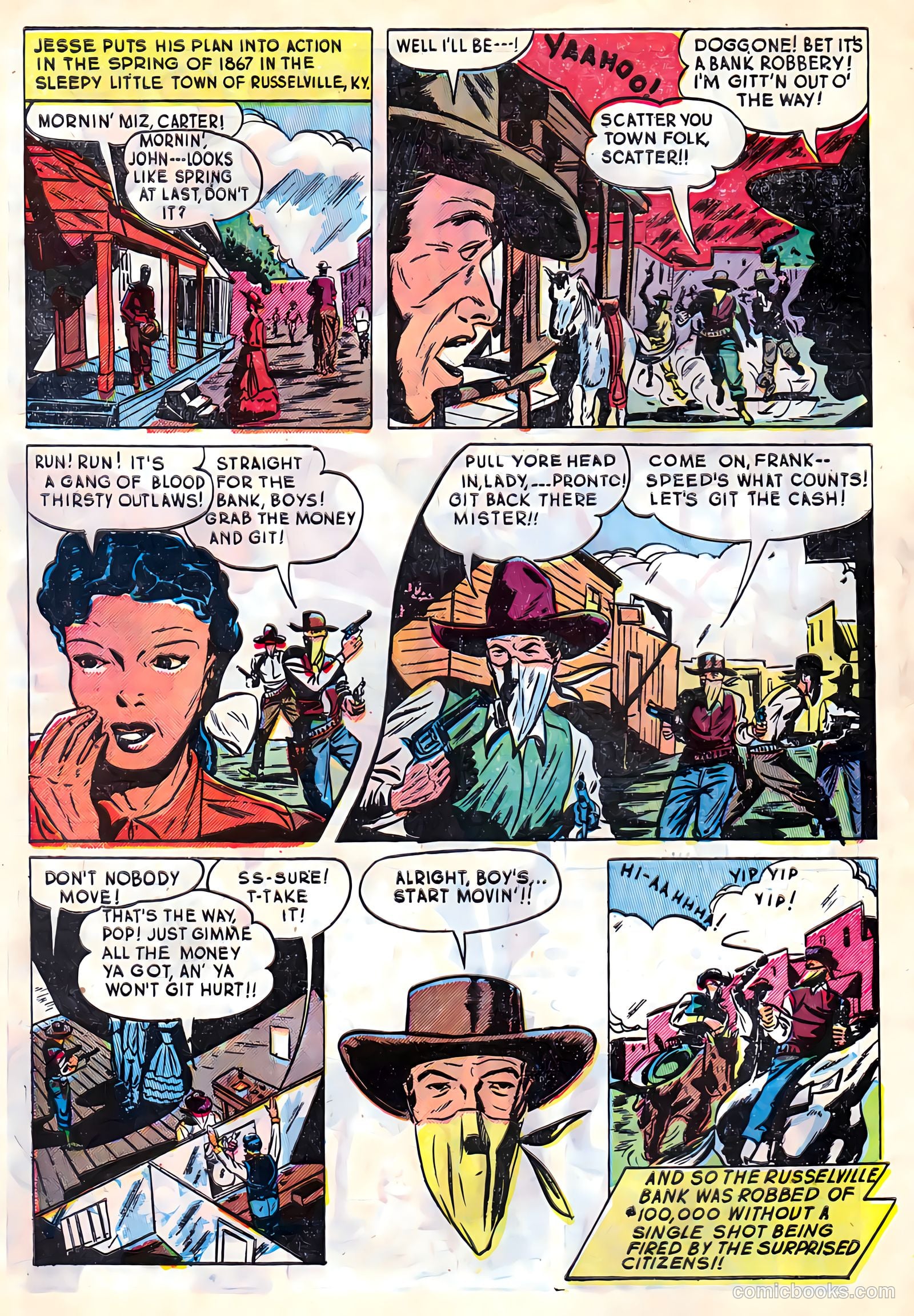 Cowboy Western #18 (1954) — page 4 of 36