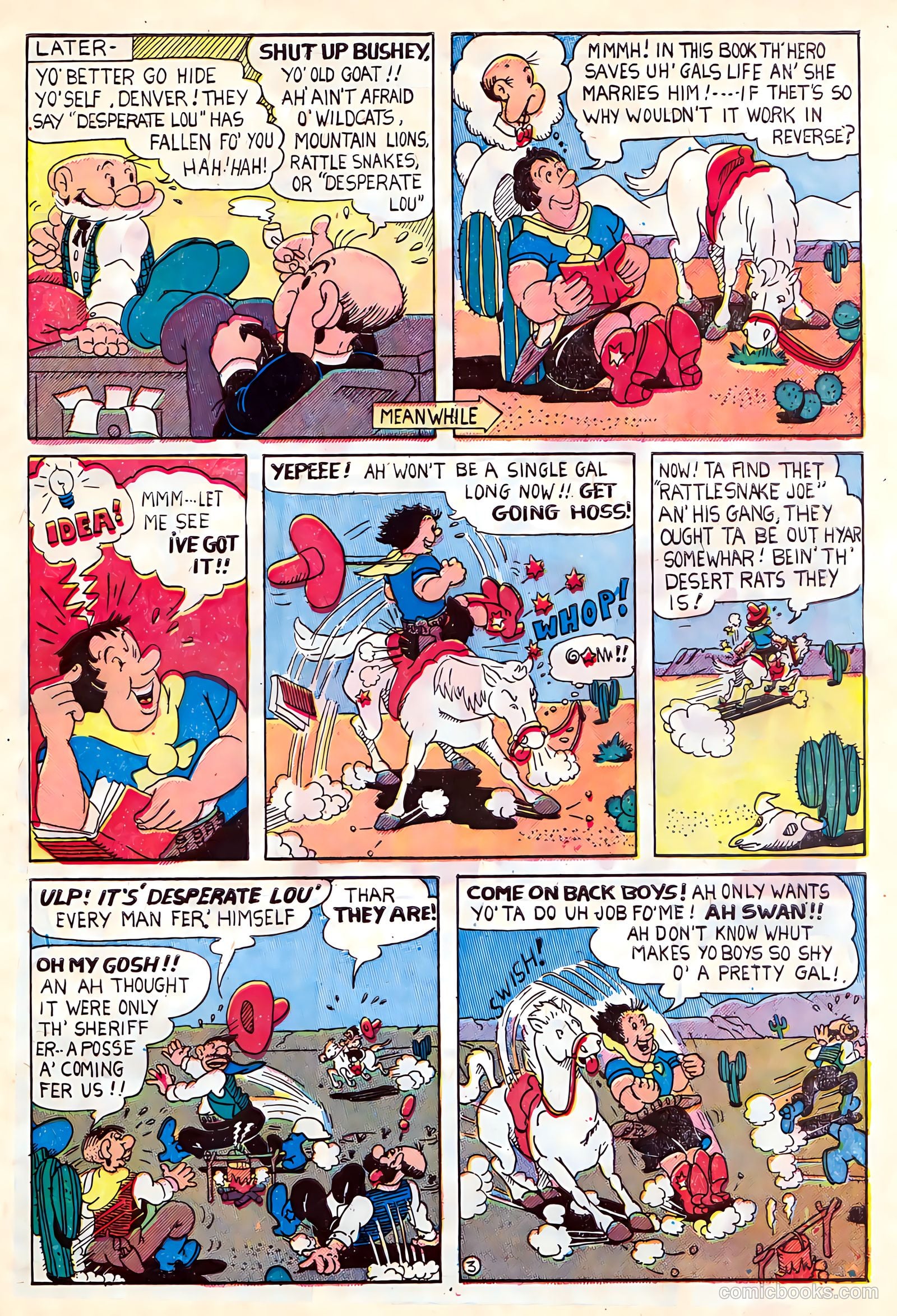 Cowboy Western #18 (1954) — page 9 of 36